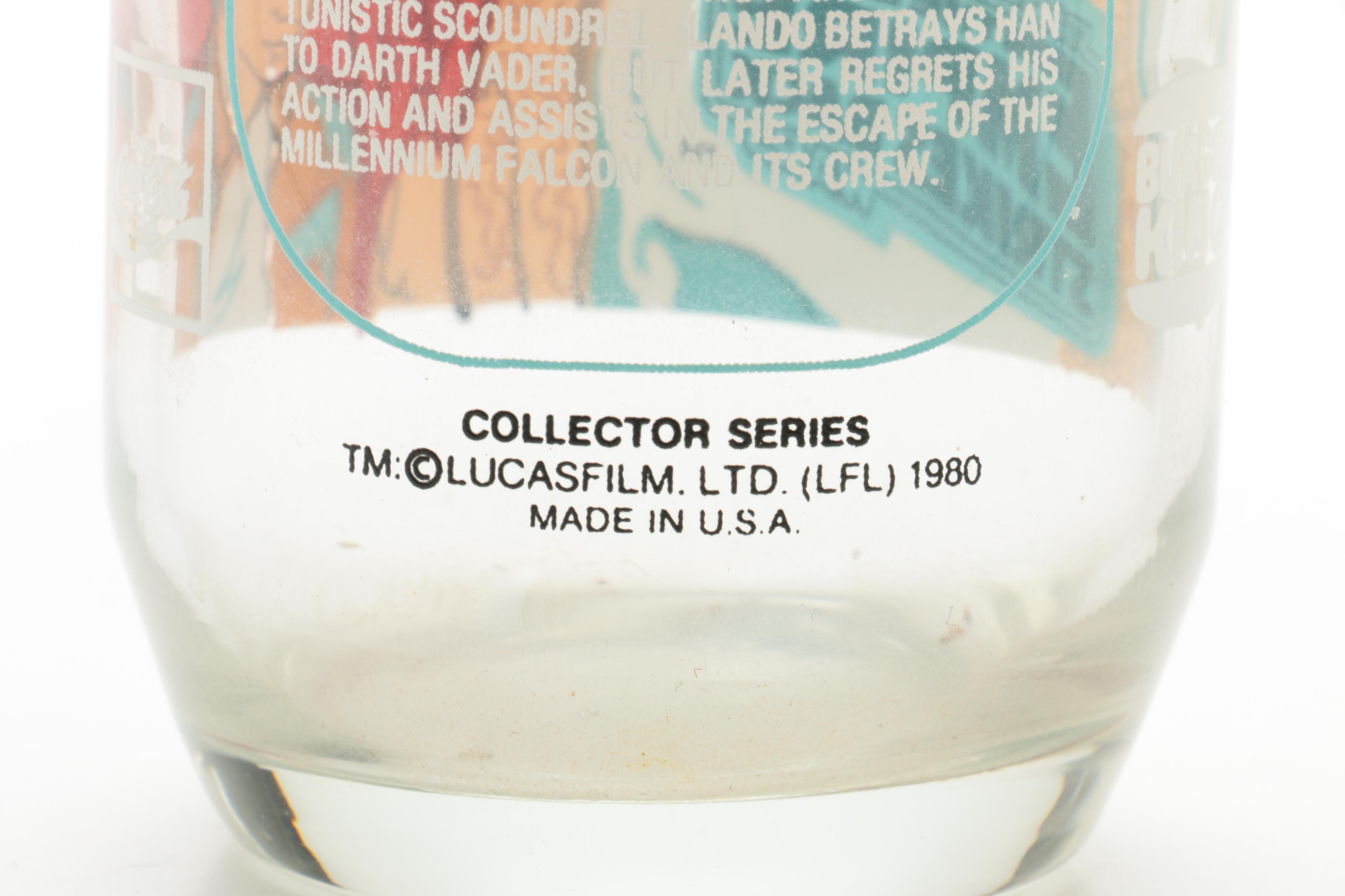 1980 Burger King "Star Wars Collector Series" Drinking Glass