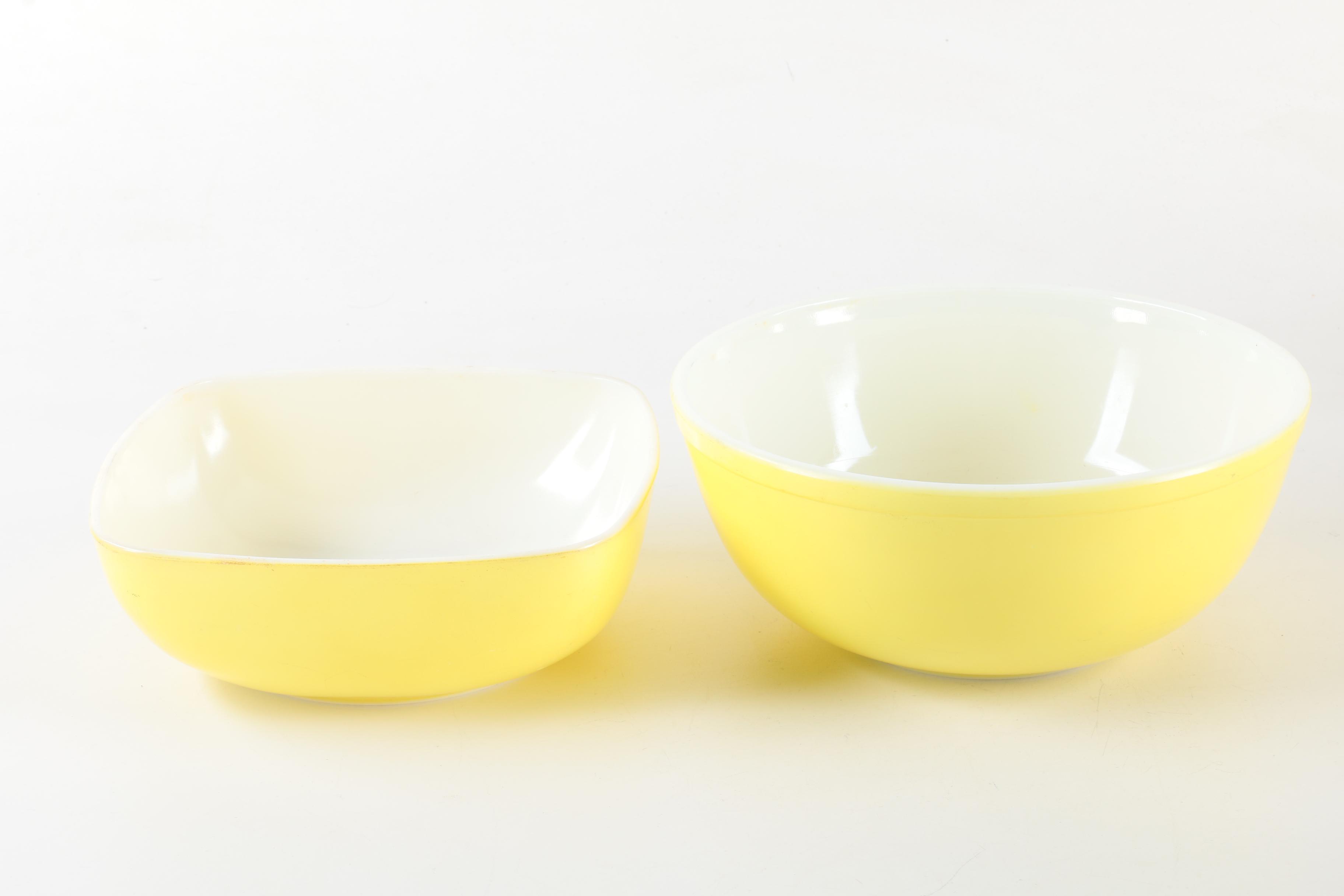 Pyrex "Autumn Harvest" Cinderella Mixing Bowls with More