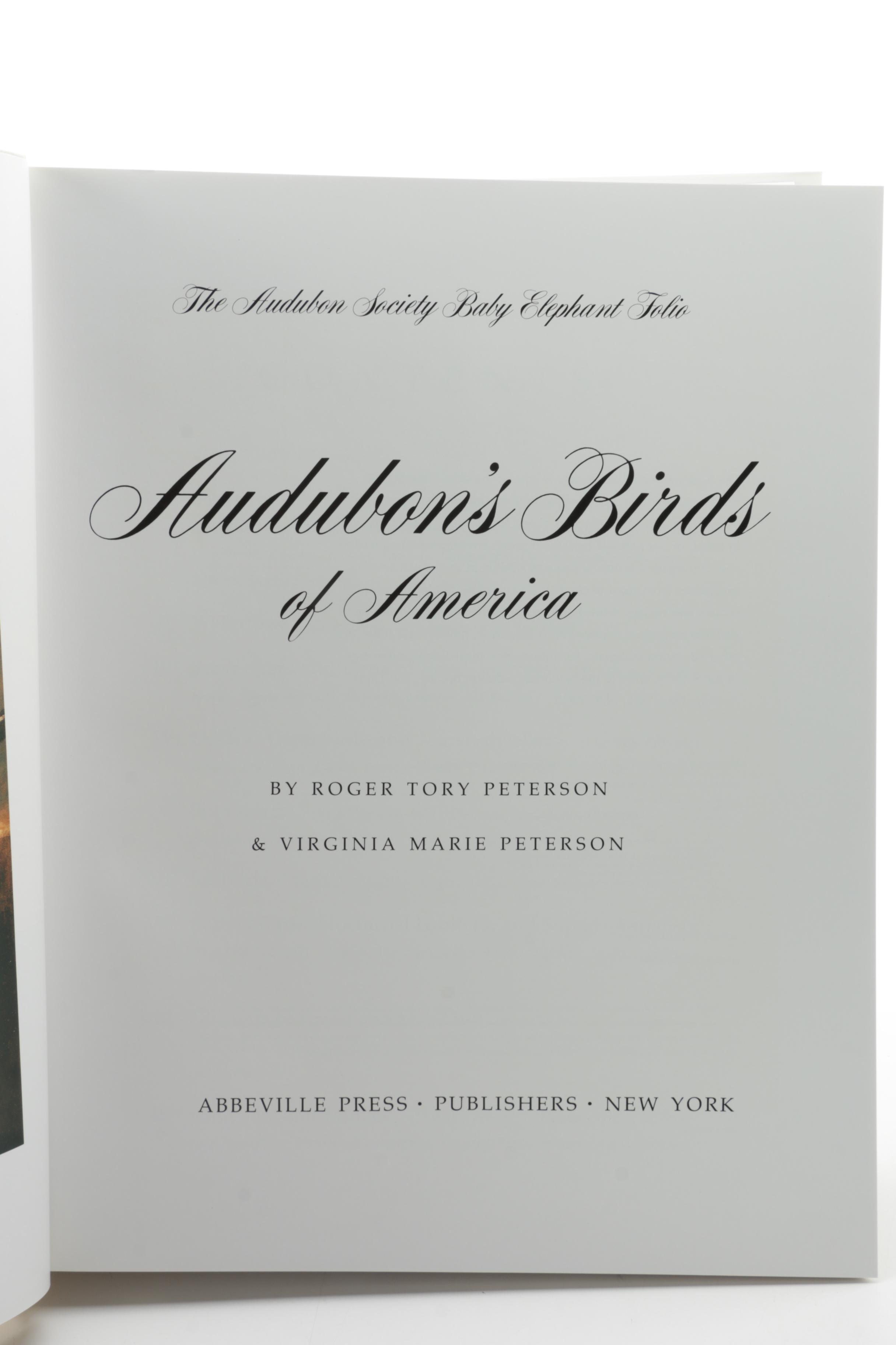 1990 "Audubon's Birds of America" by Roger and Virginia Peterson