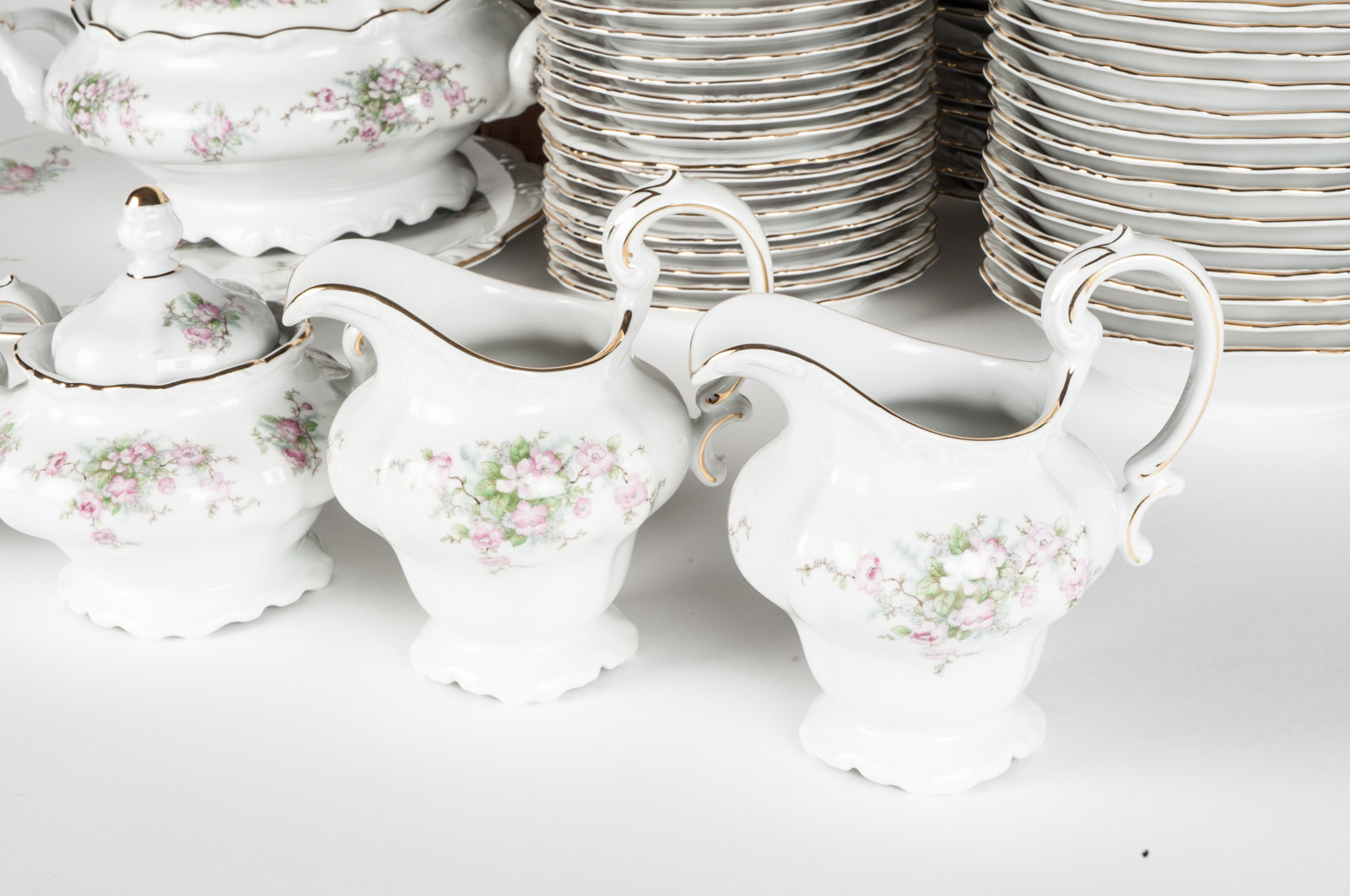 Johann Haviland China in "Apple Blossom" Pattern