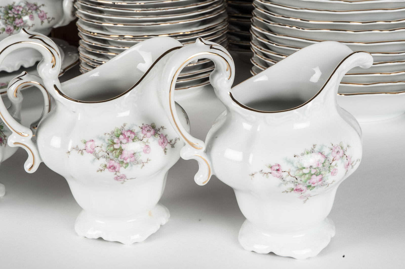 Johann Haviland China in "Apple Blossom" Pattern