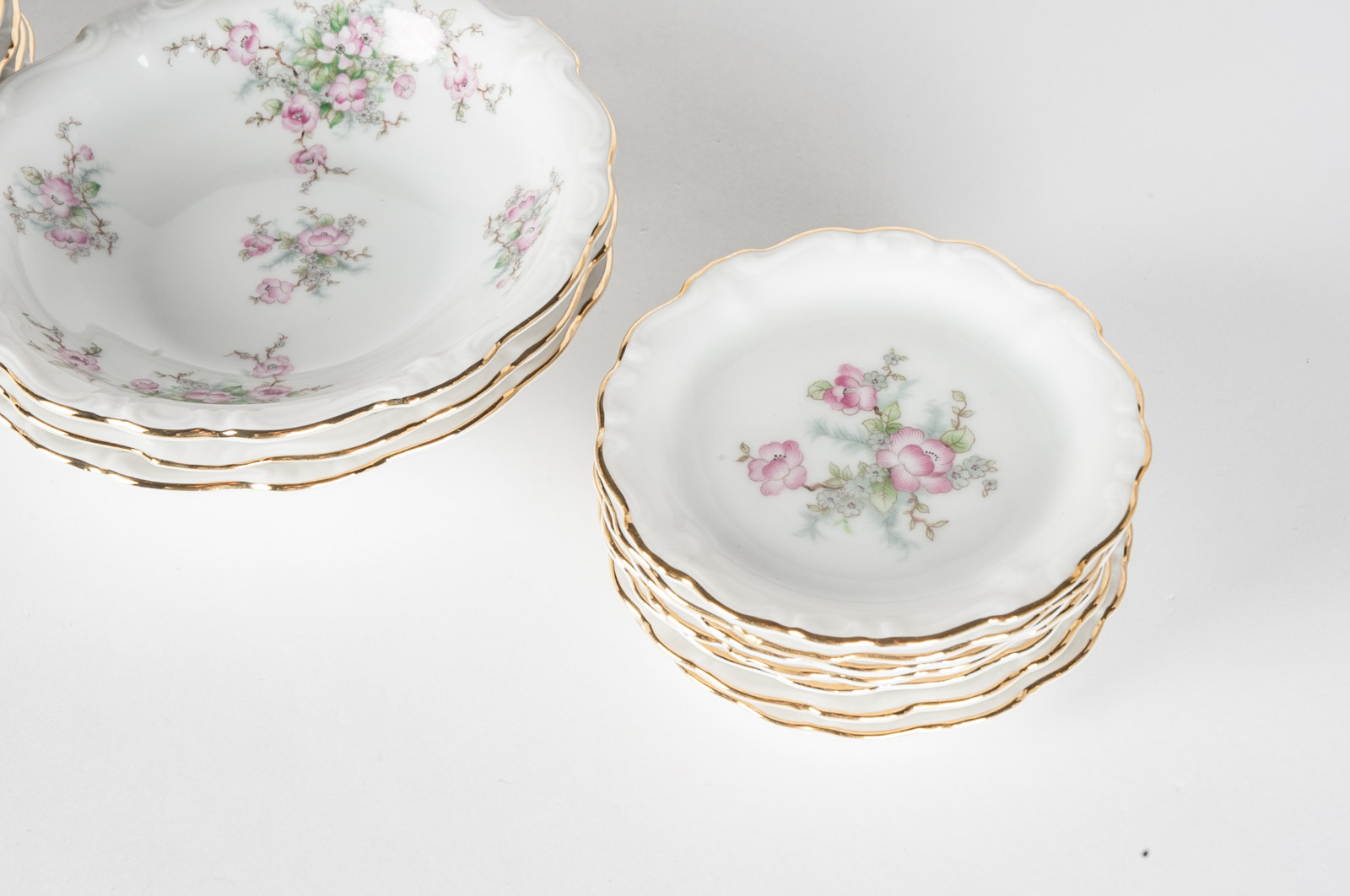 Johann Haviland China in "Apple Blossom" Pattern
