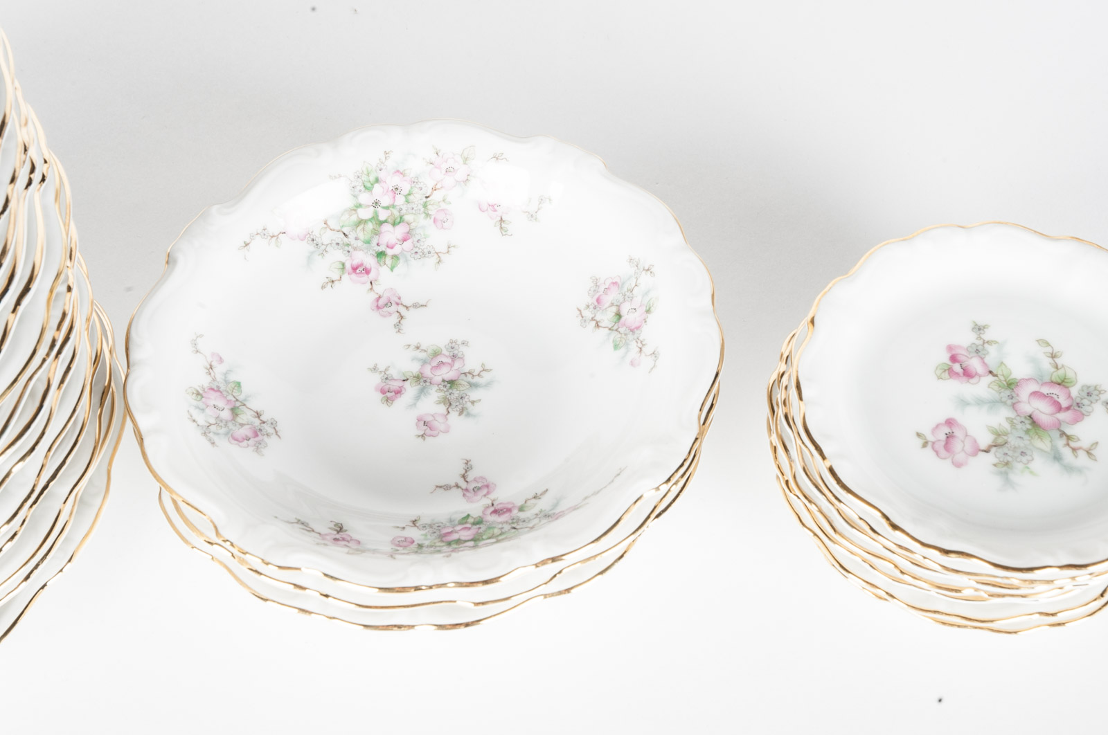 Johann Haviland China in "Apple Blossom" Pattern