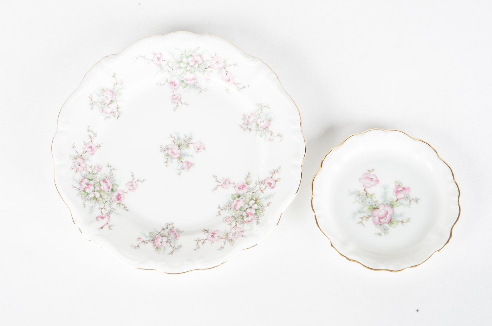 Johann Haviland China in "Apple Blossom" Pattern