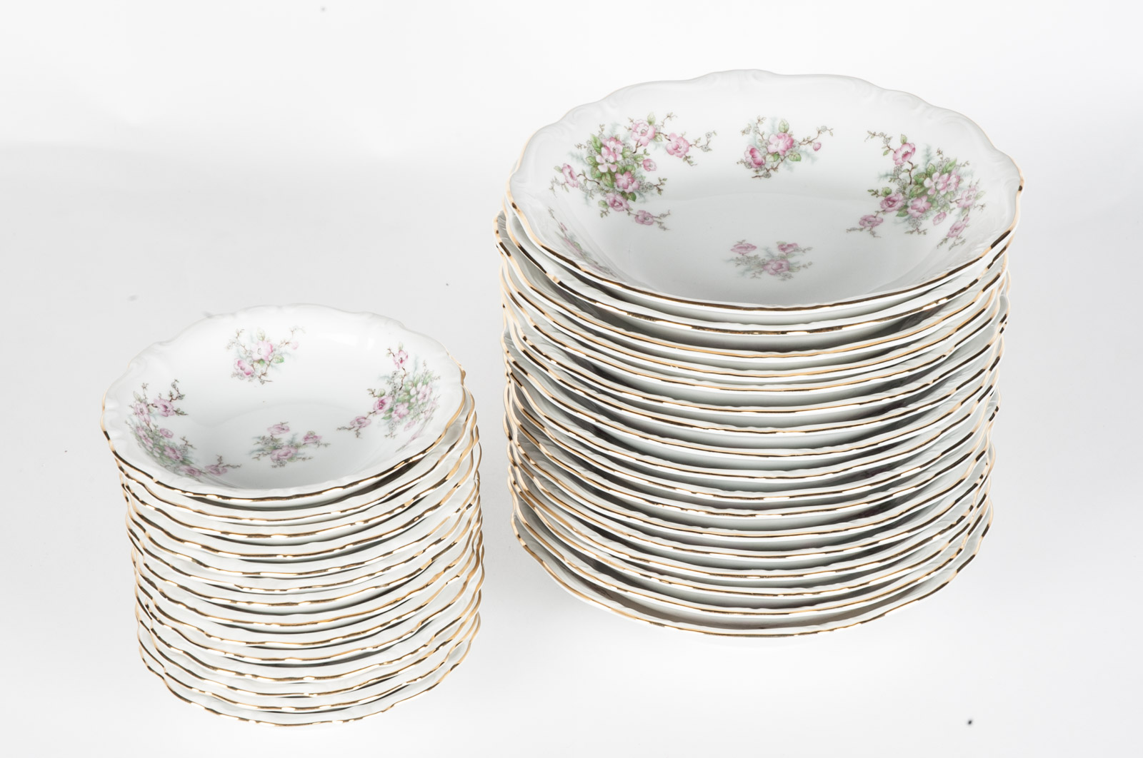 Johann Haviland China in "Apple Blossom" Pattern