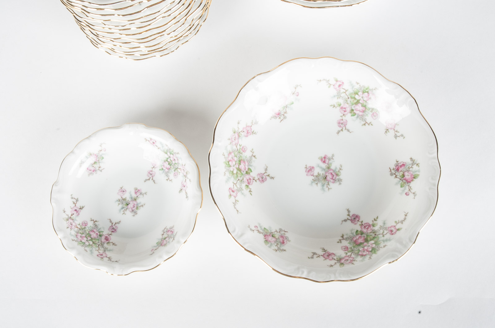 Johann Haviland China in "Apple Blossom" Pattern