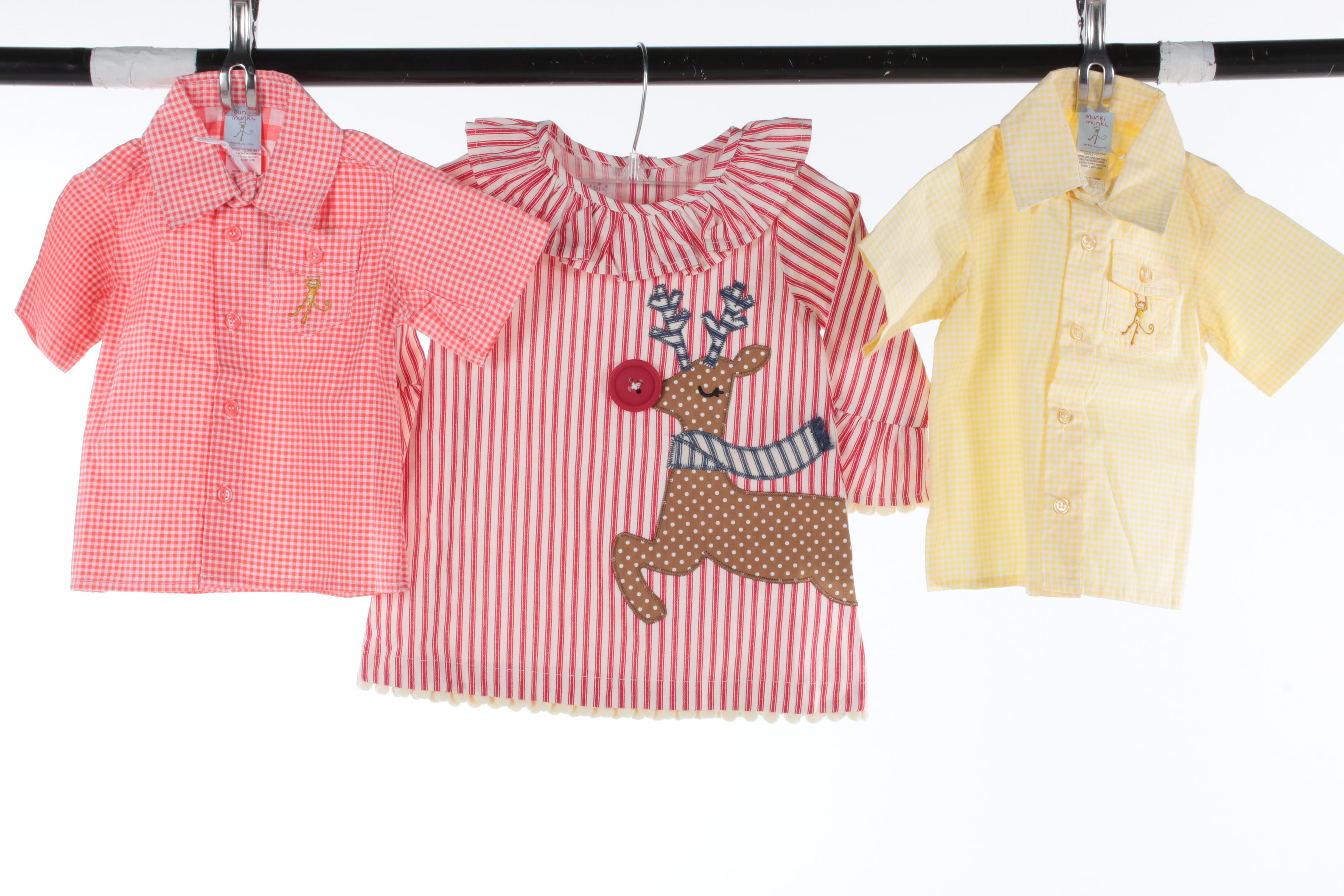 Children's Separates Including Munki Munki and Mudpie