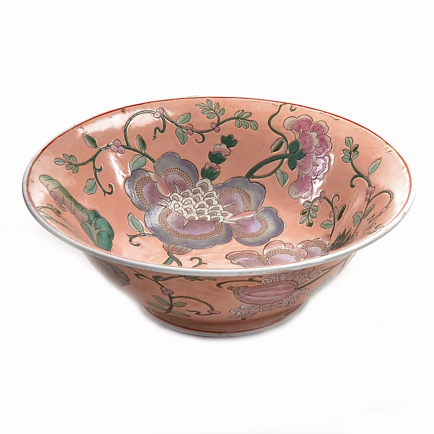 Hand-Painted Chinese Ceramic Bowl