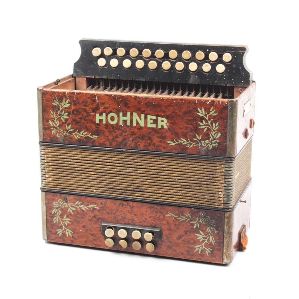 Antique Hohner Accordion