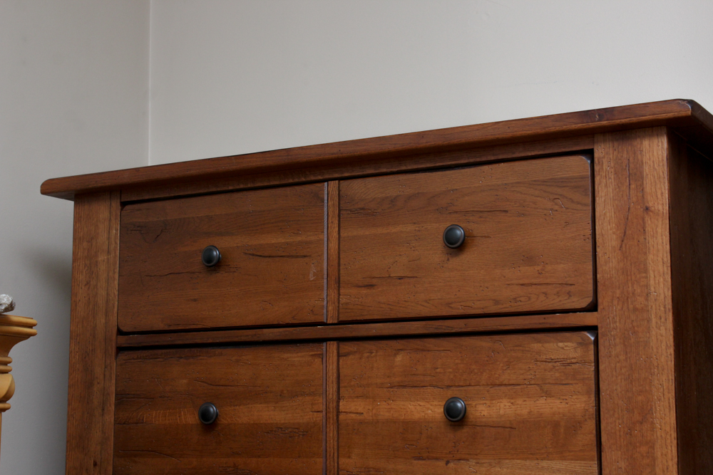 Attic Heirlooms by Broyhill Oak Chest of Drawers