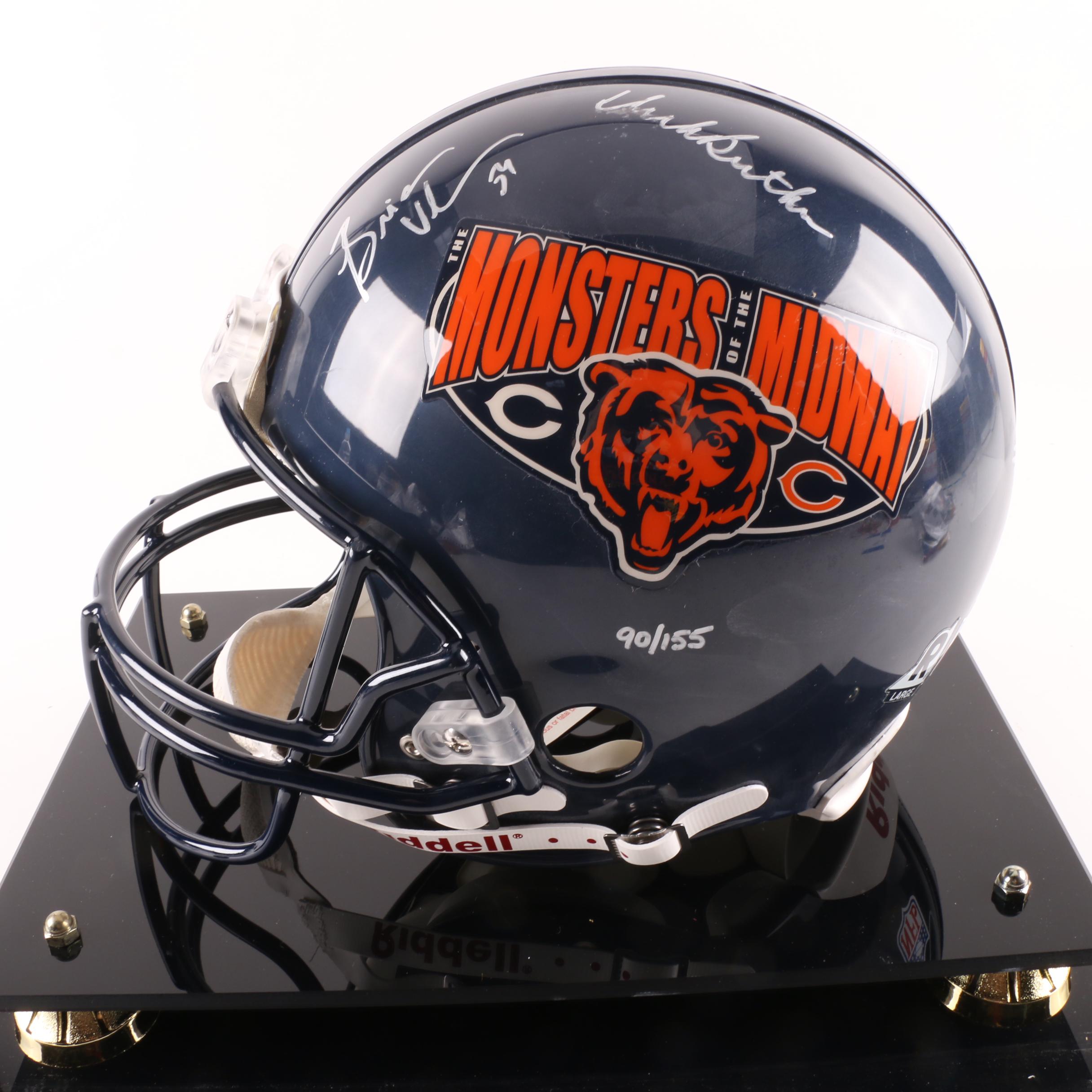 Autographed "Monsters of the Midway" Chicago Bears Football Helmet