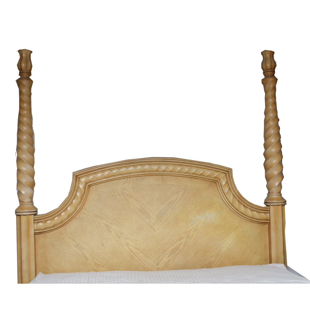 Queen Four Poster Wooden Bed Frame