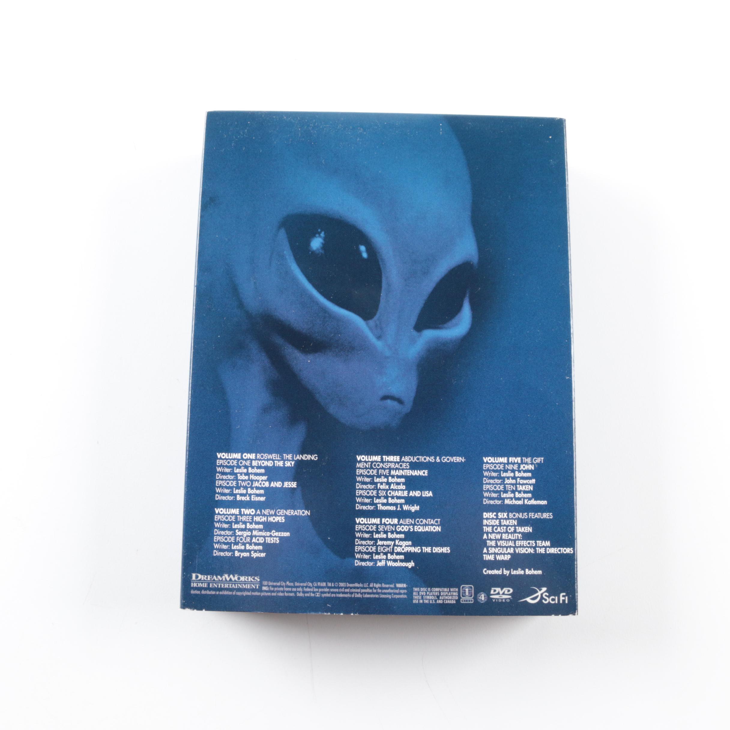 "Taken" 2002 Miniseries DVD Box Set