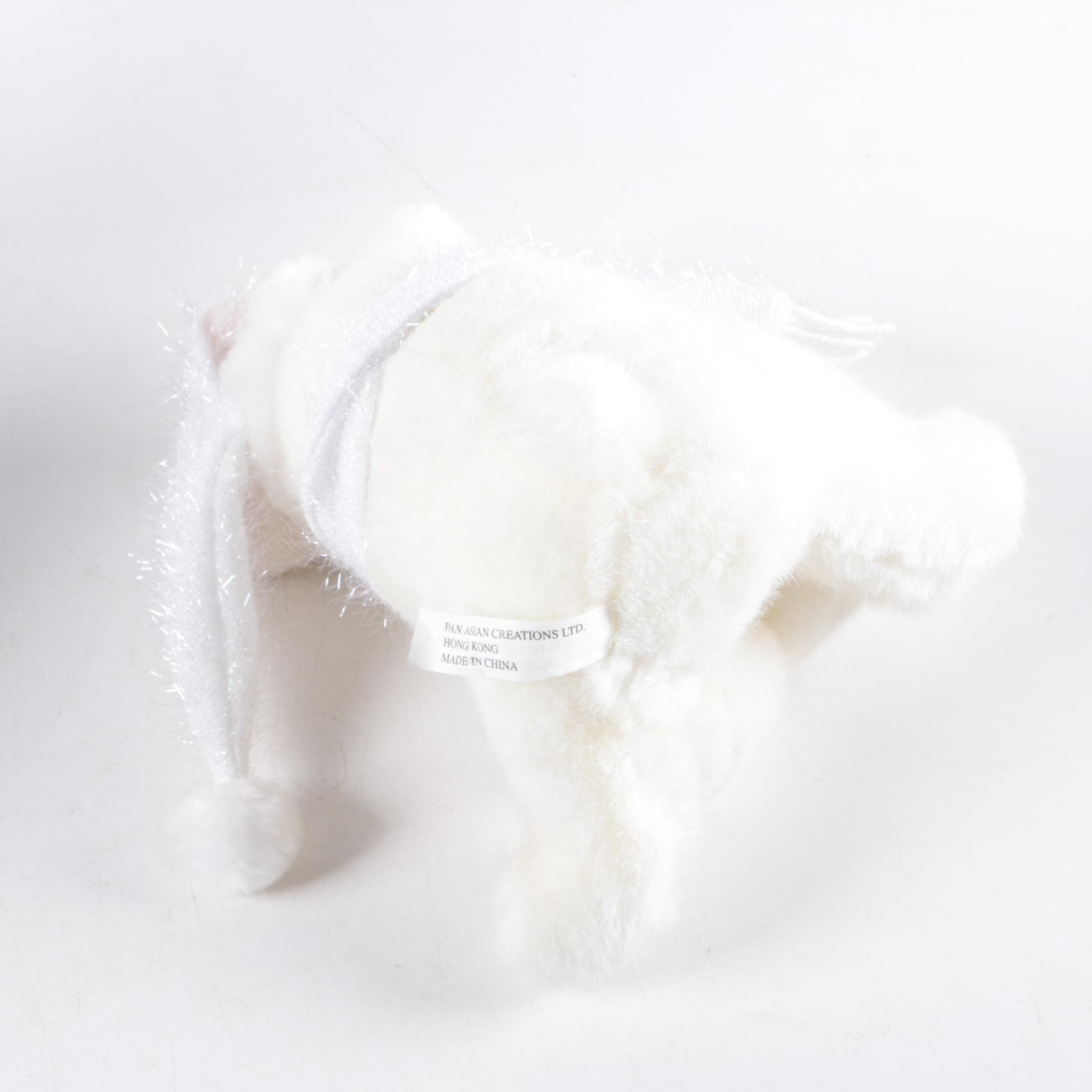 1995 Danbury Mint "Winter Wonder" Porcelain Doll and Plush Polar Bear