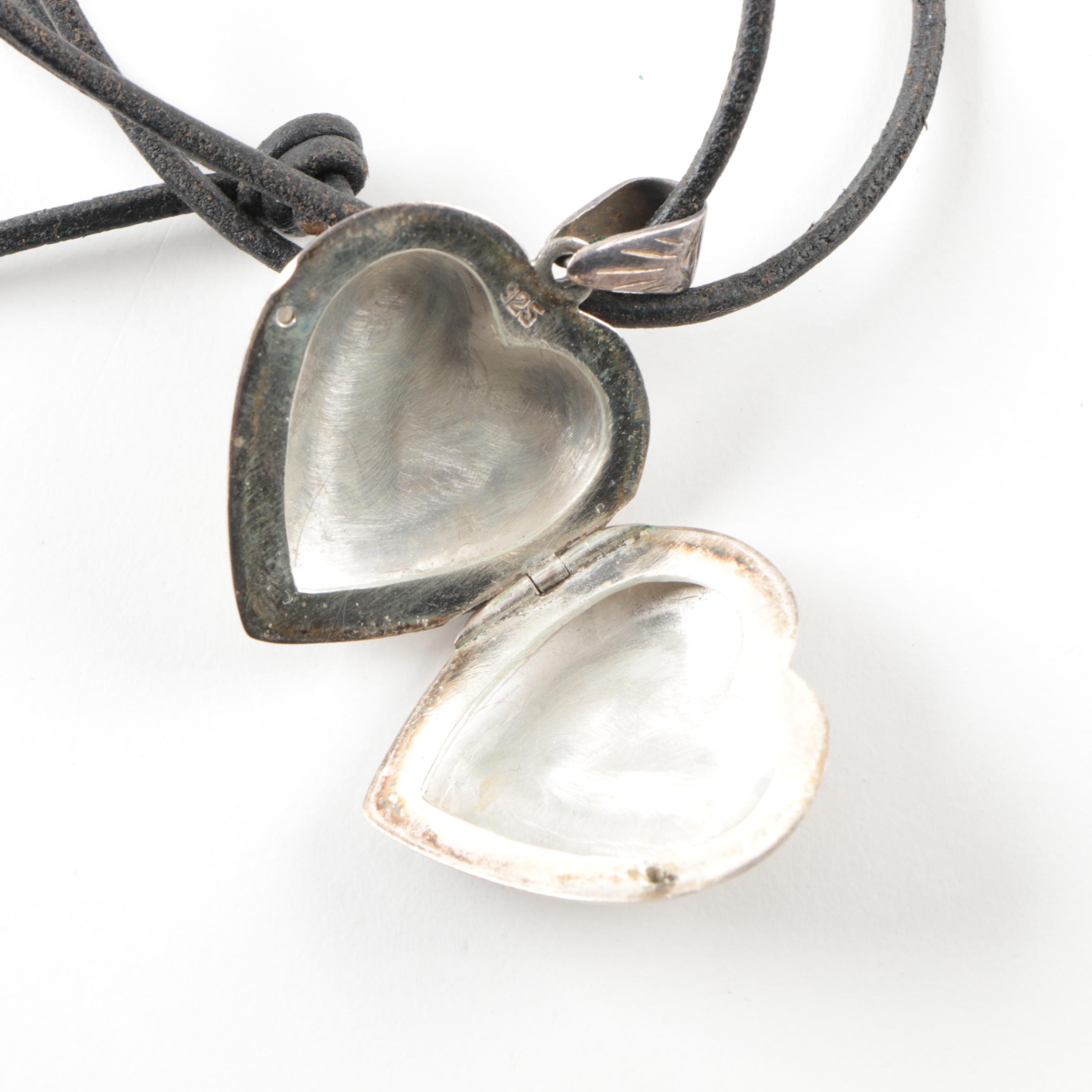 Assorted Sterling Silver Gemstone Costume Jewelry