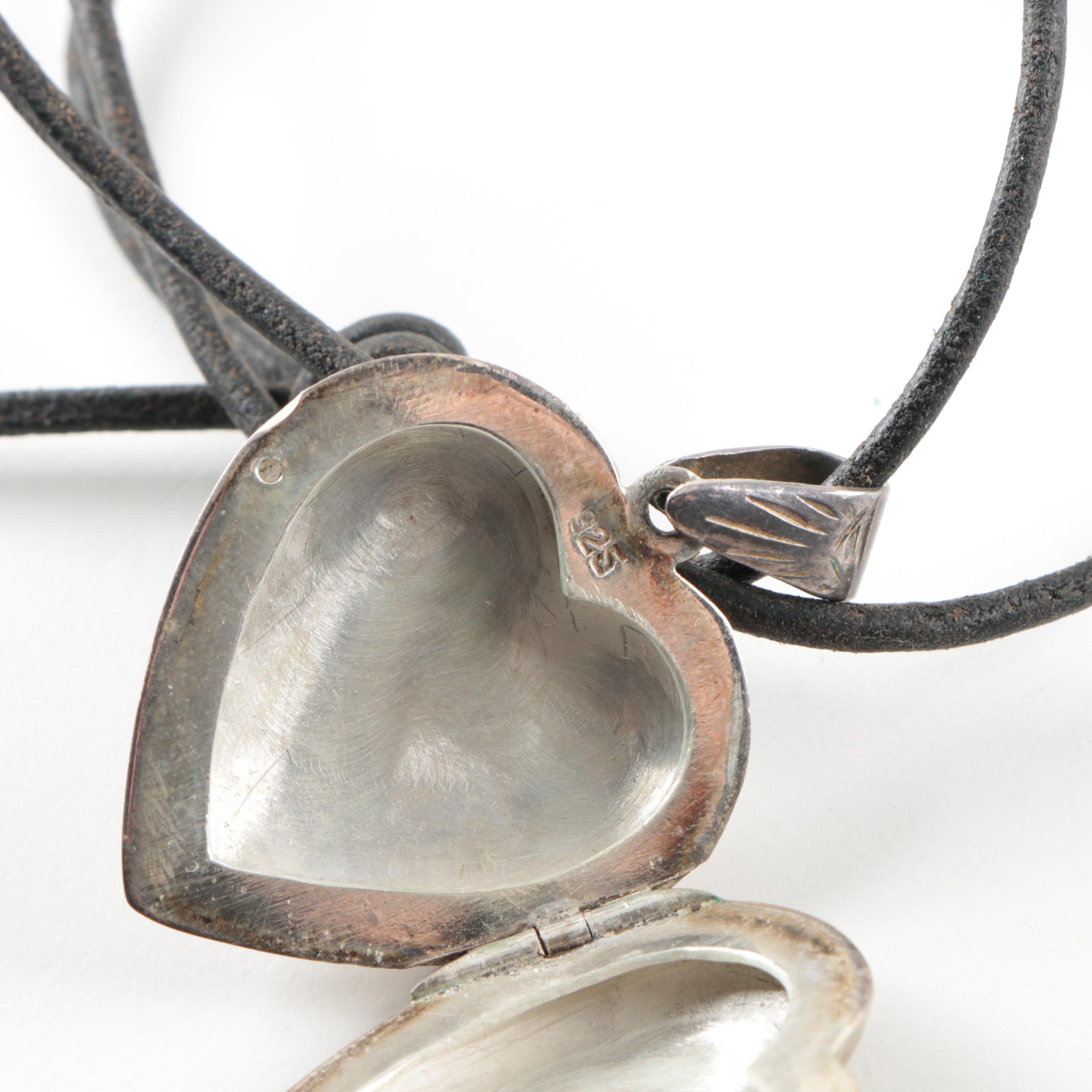 Assorted Sterling Silver Gemstone Costume Jewelry