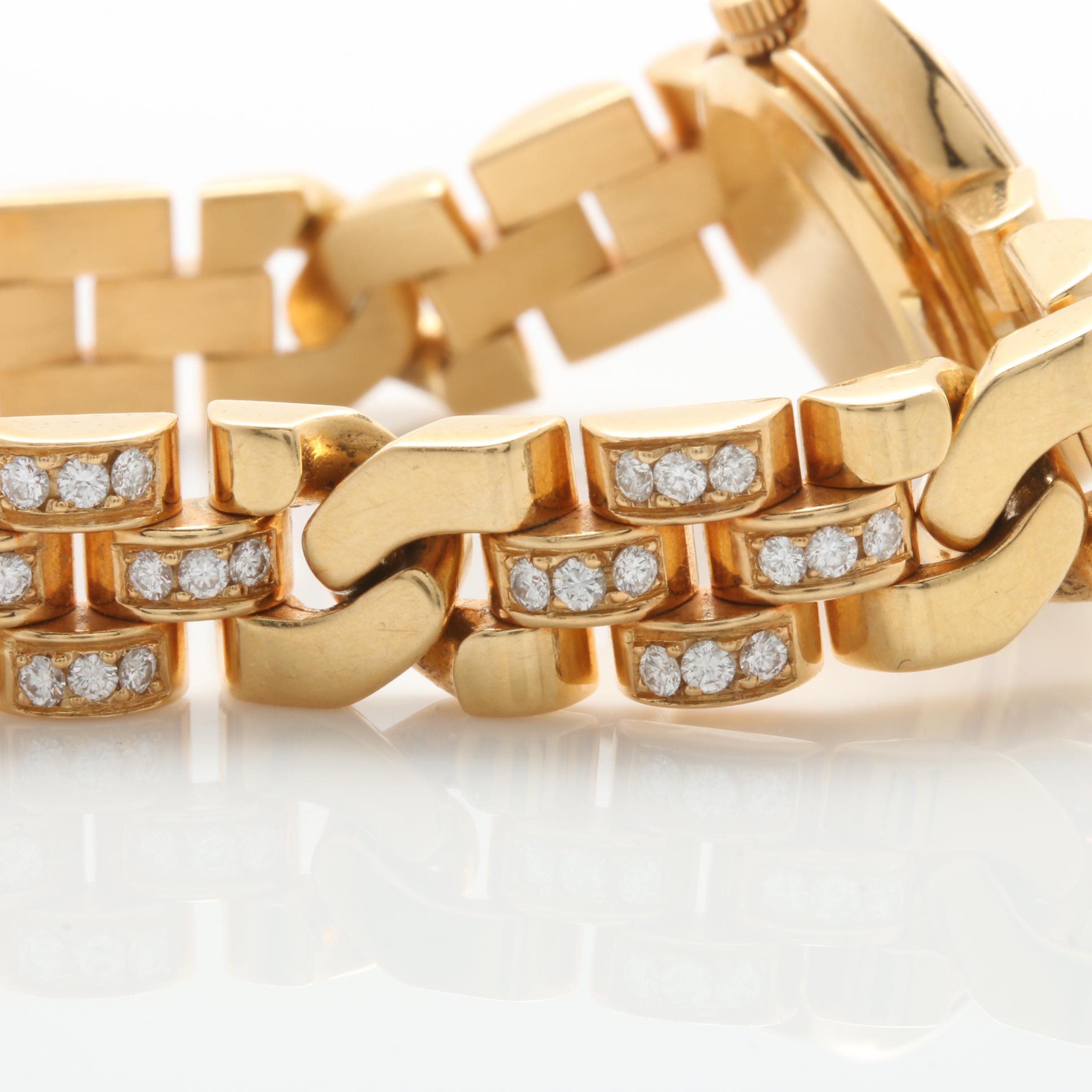 Rolex "Geneve Cellini" 18K Yellow Gold 2.05 CTW Diamond Watch