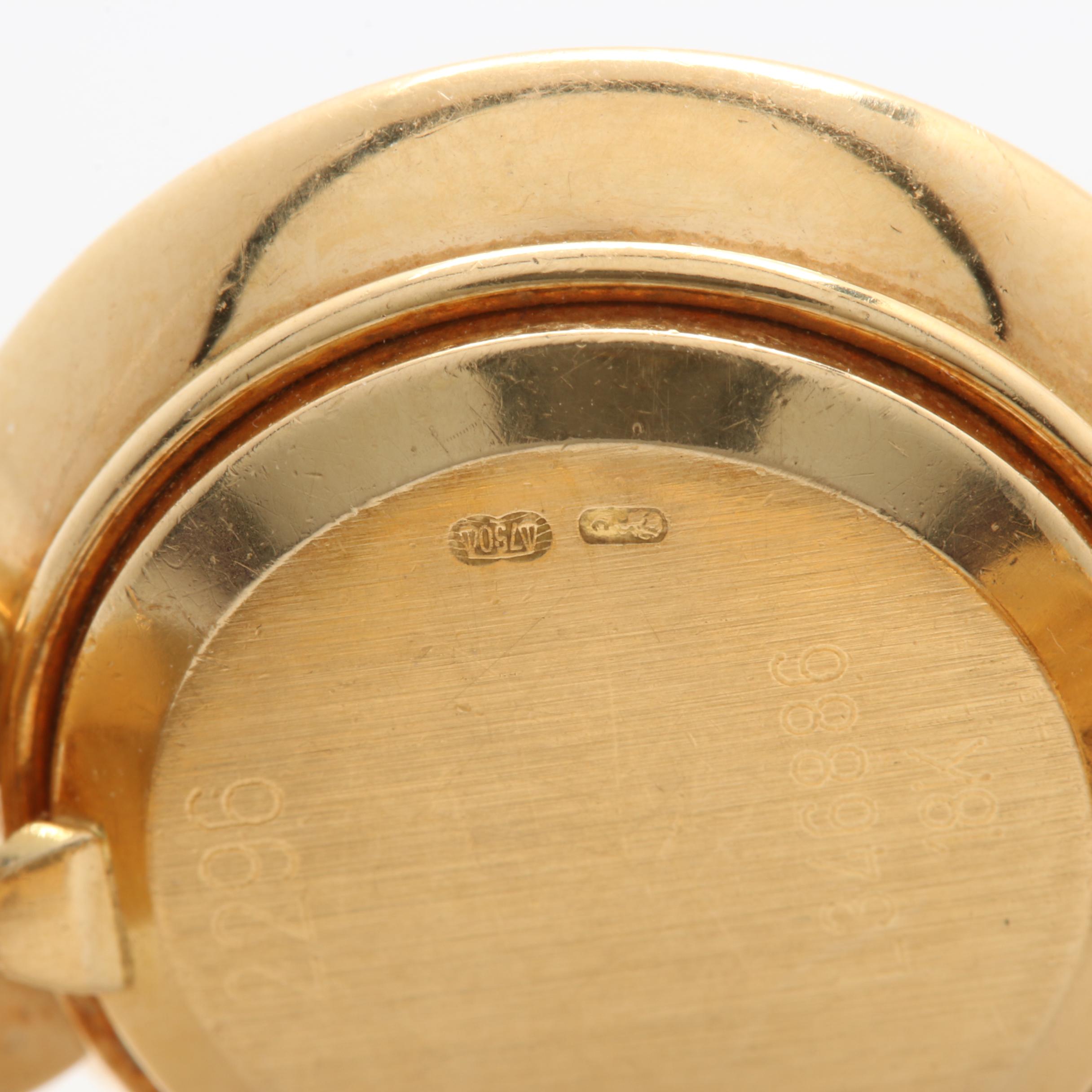 Rolex "Geneve Cellini" 18K Yellow Gold 2.05 CTW Diamond Watch