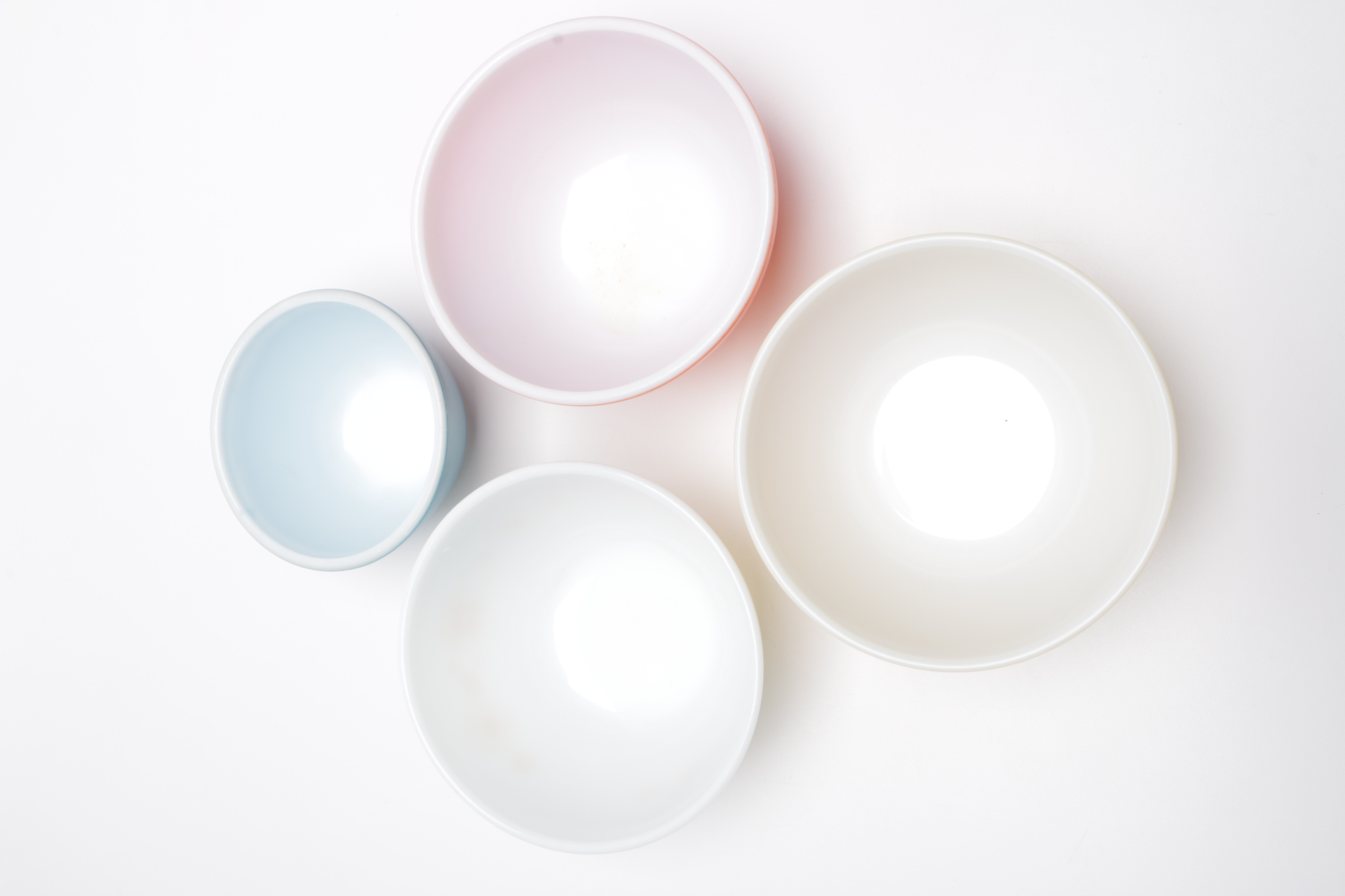 Vintage Pyrex "Primary Colors" and "Town and Country" Mixing Bowls