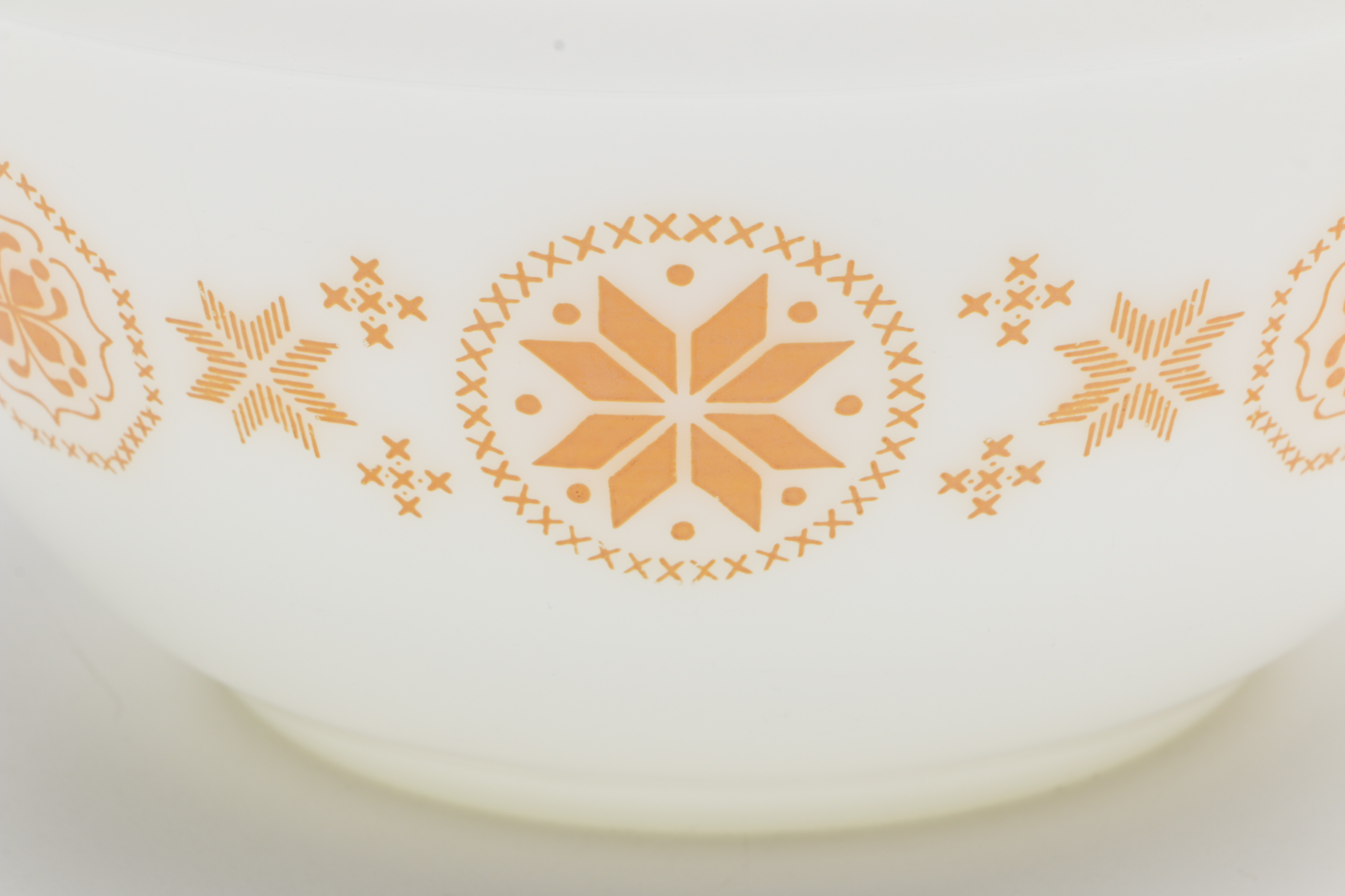 Vintage Pyrex "Primary Colors" and "Town and Country" Mixing Bowls