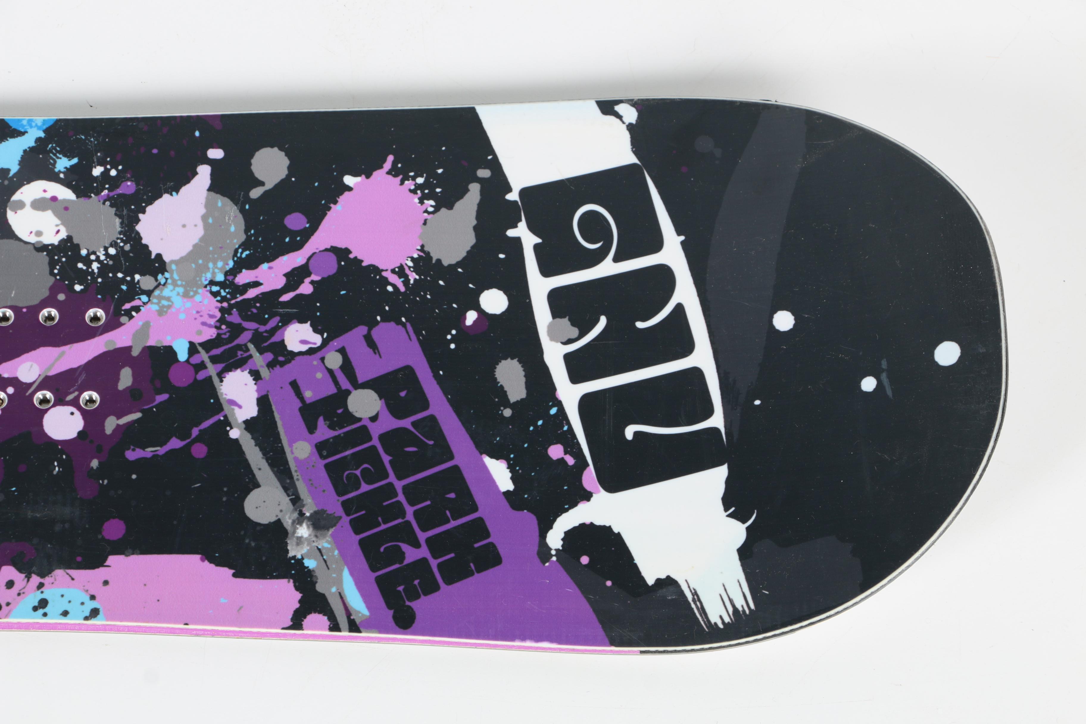 GNU Girls 144 "Park Pickle" Snowboard