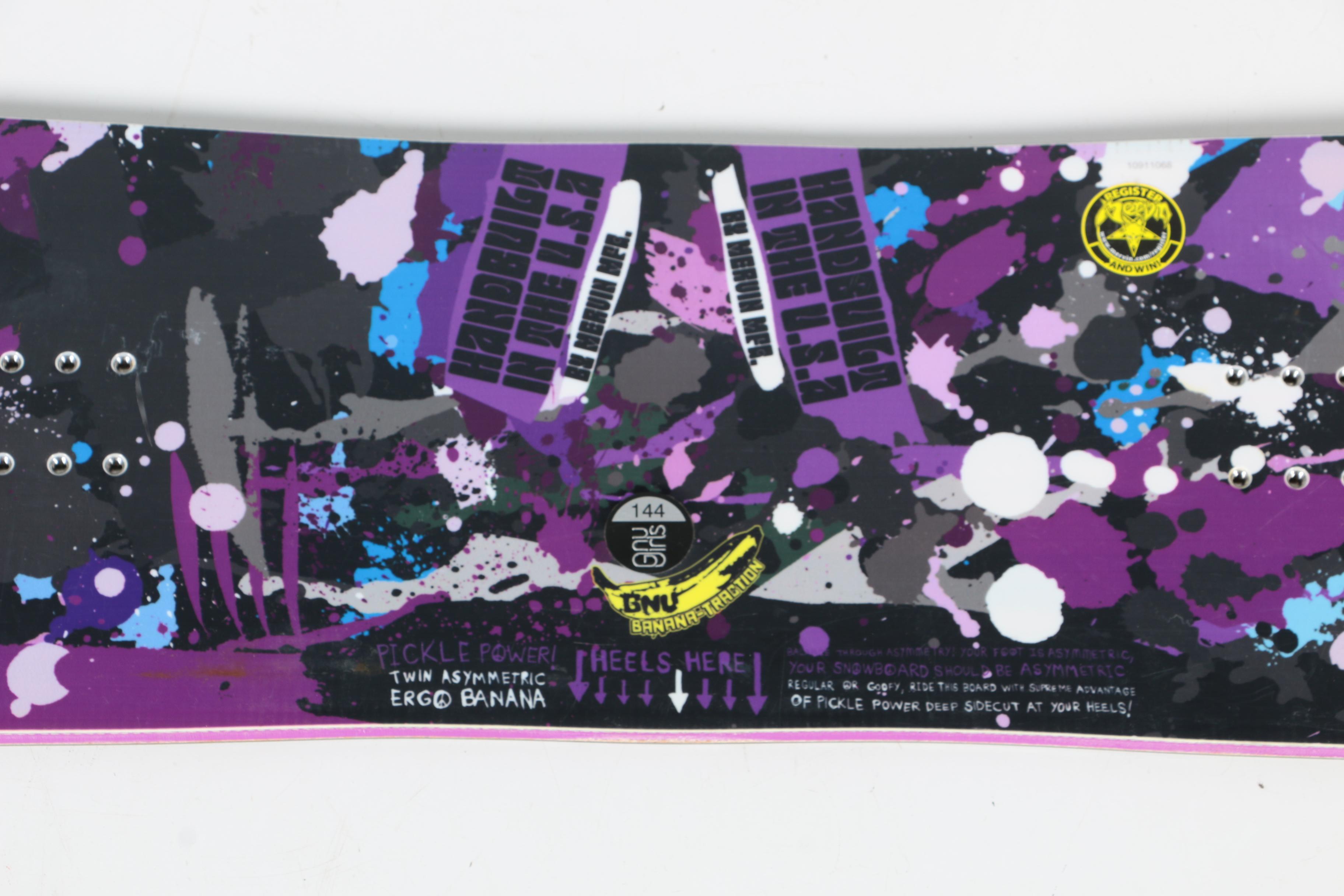 GNU Girls 144 "Park Pickle" Snowboard