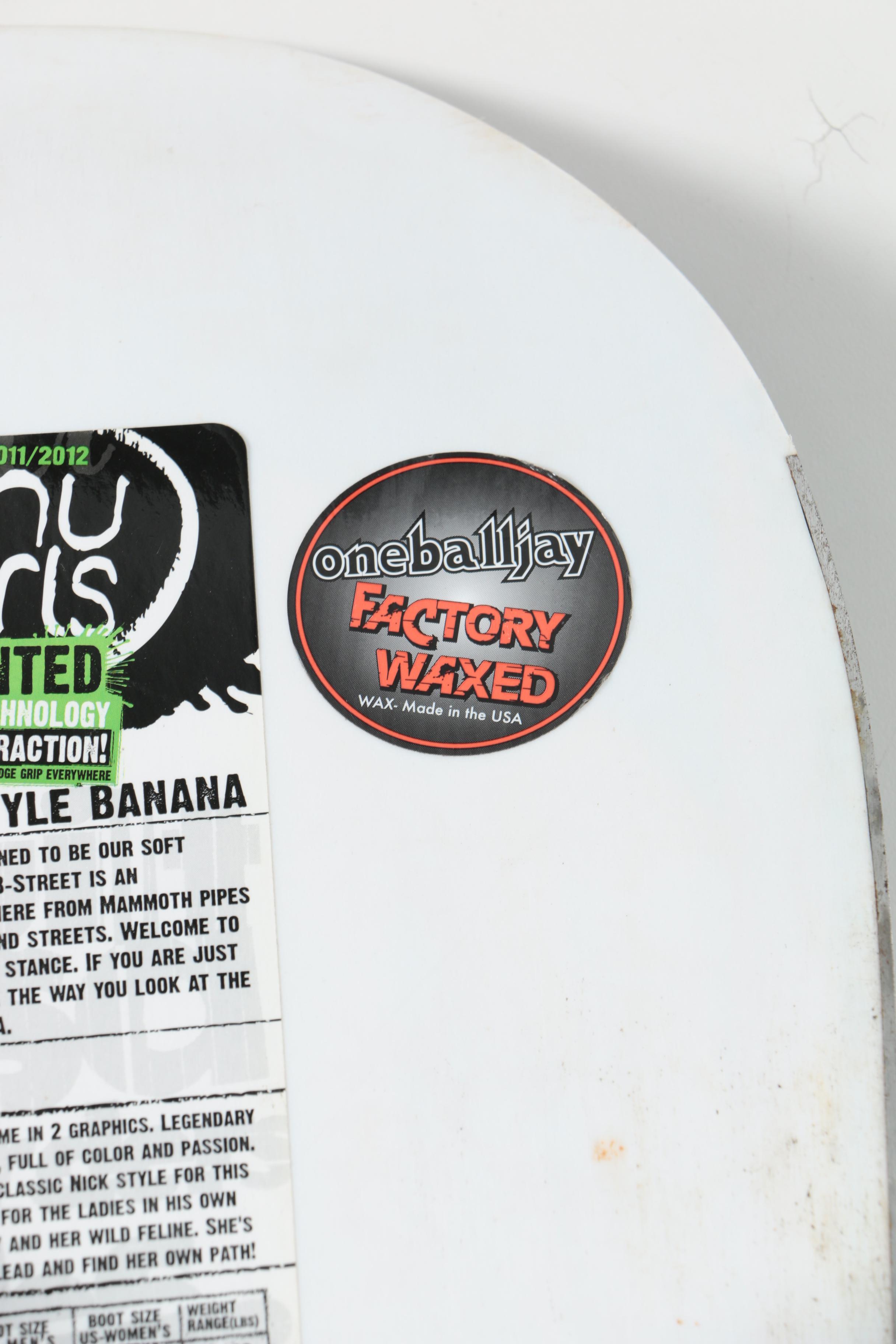 GNU Girls 144 "Park Pickle" Snowboard