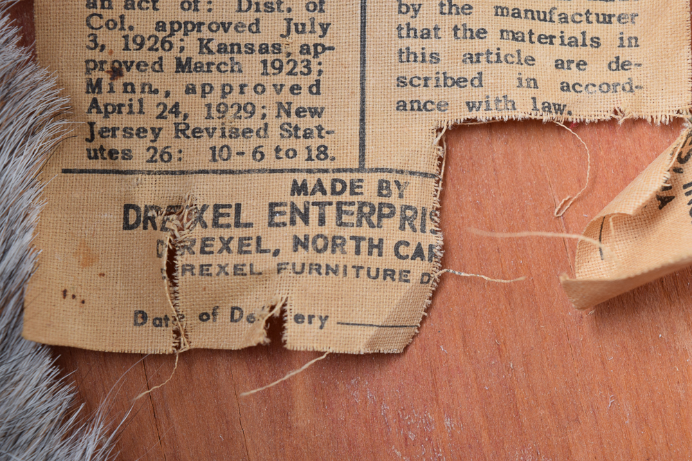 Vintage Chippendale Style Mahogany Corner Chair by Drexel