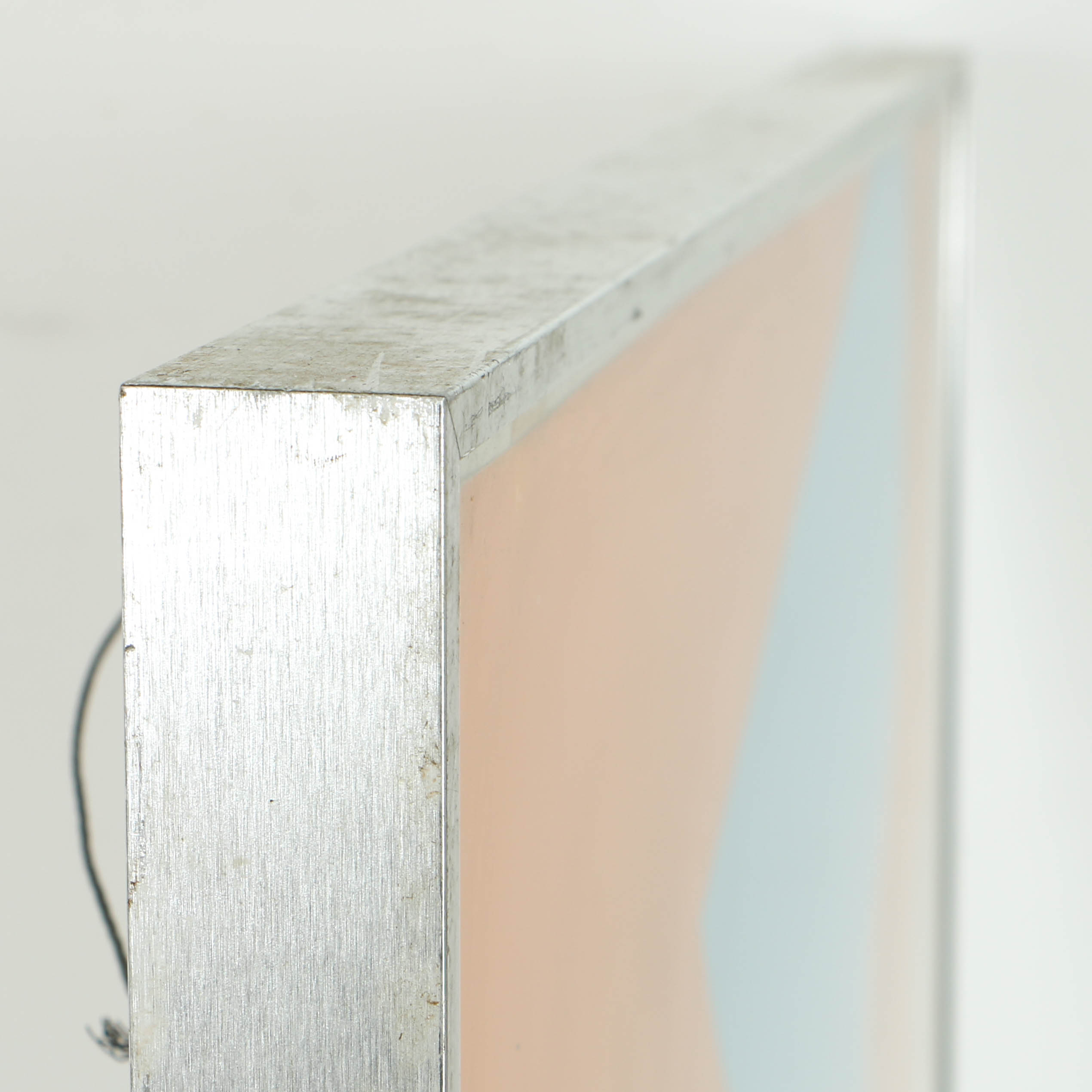 Allan D'Arcangelo Limited Edition Serigraph on Paper "Bridge Barrier"