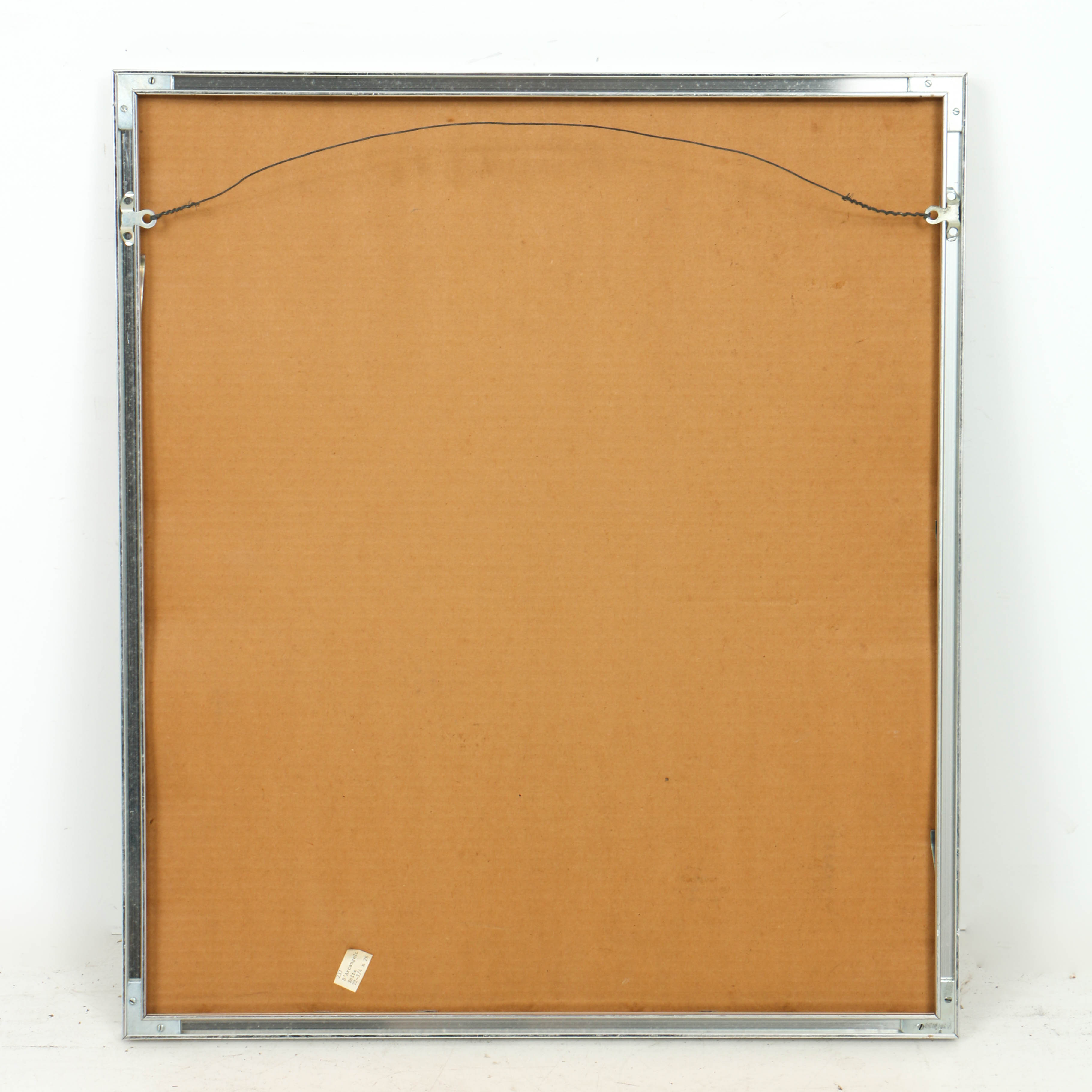 Allan D'Arcangelo Limited Edition Serigraph on Paper "Bridge Barrier"