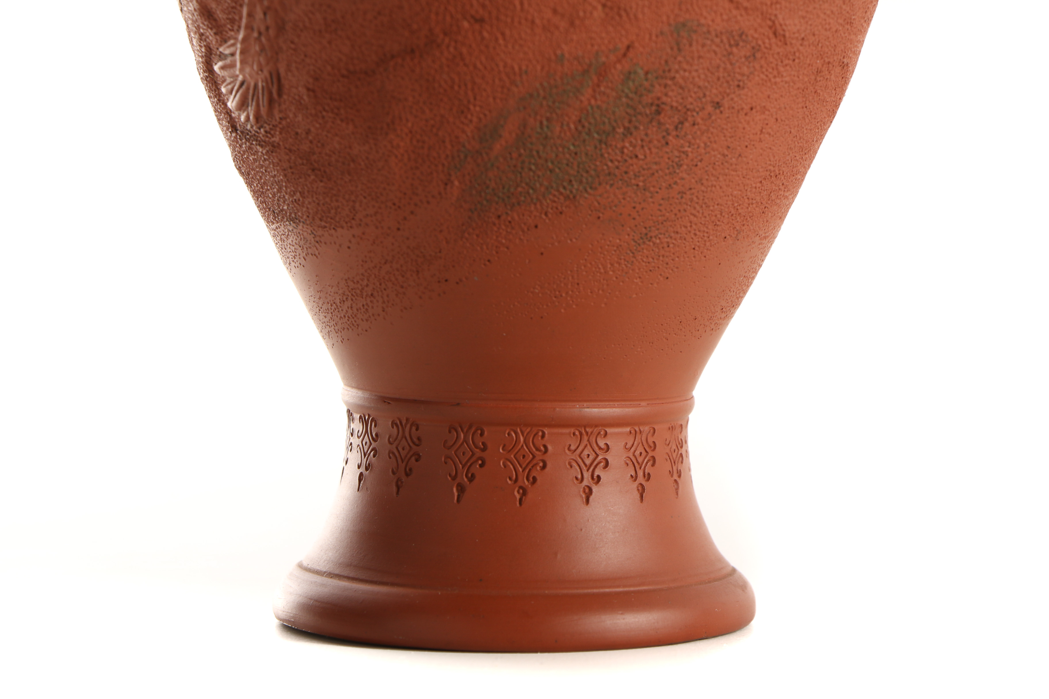 Japanese Tokoname Ware Vases with Dragon Motifs