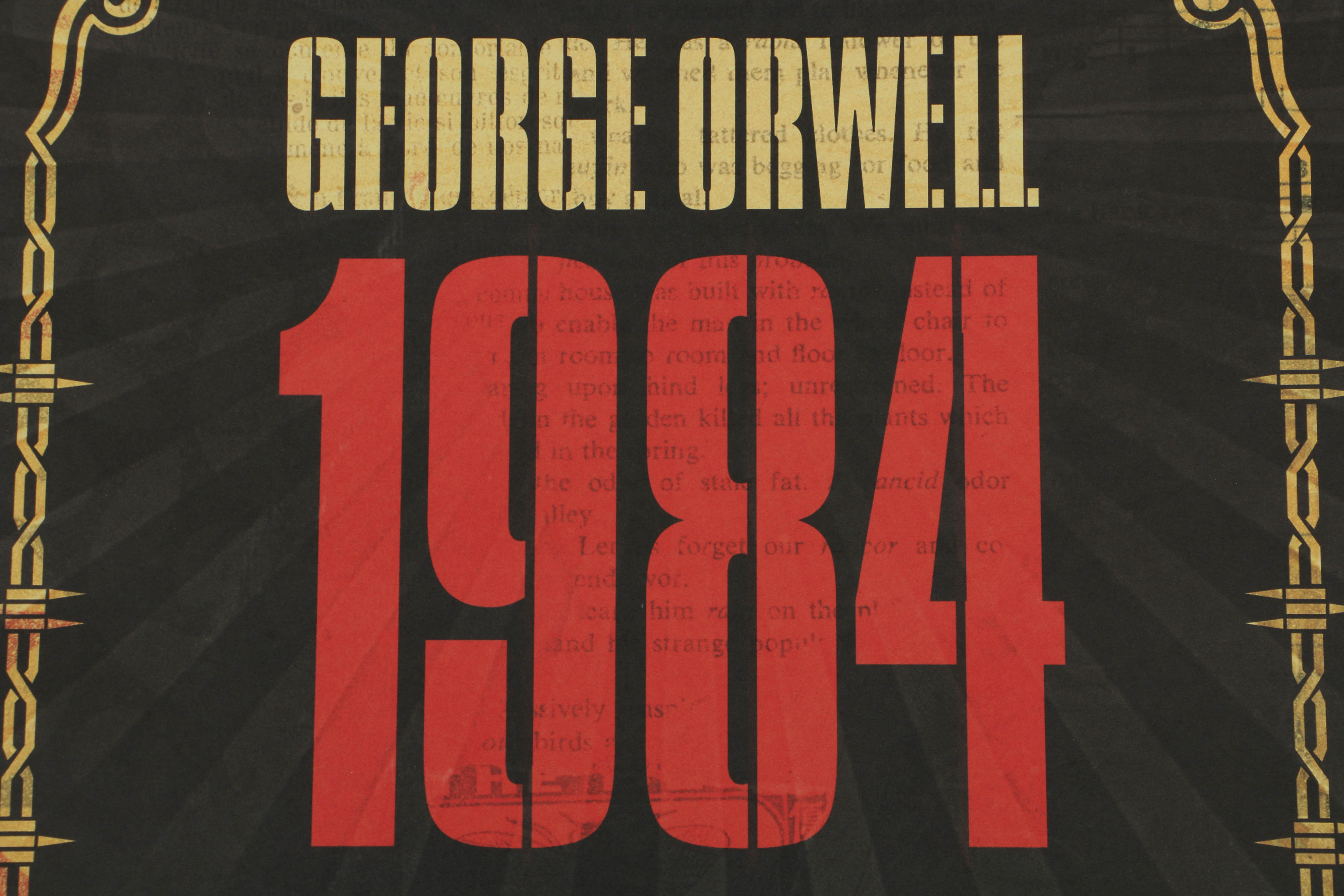 Shepard Fairey Offset Lithograph on Paper "1984"