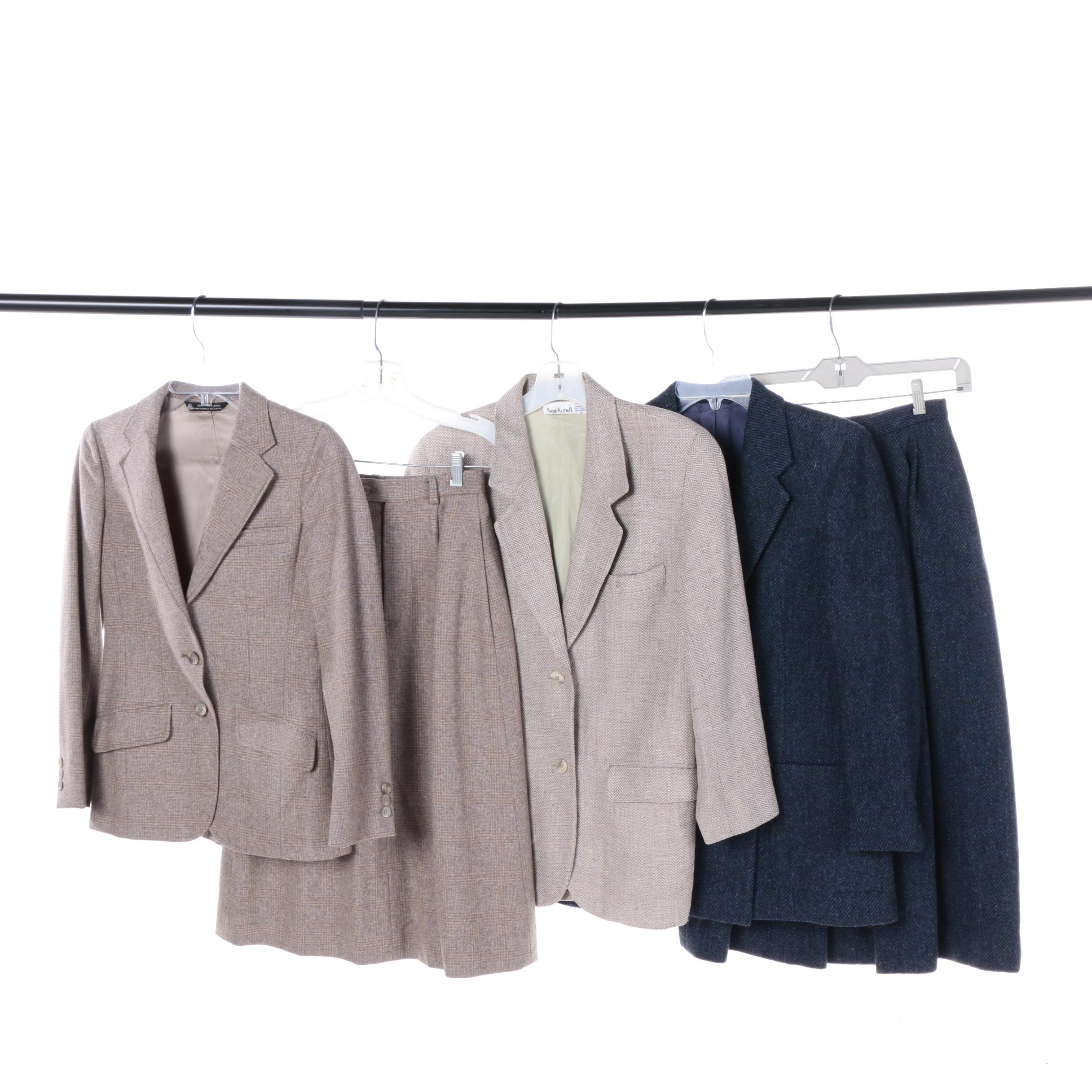 Women's Vintage Skirt Suits Including Anne Klein II Jacket