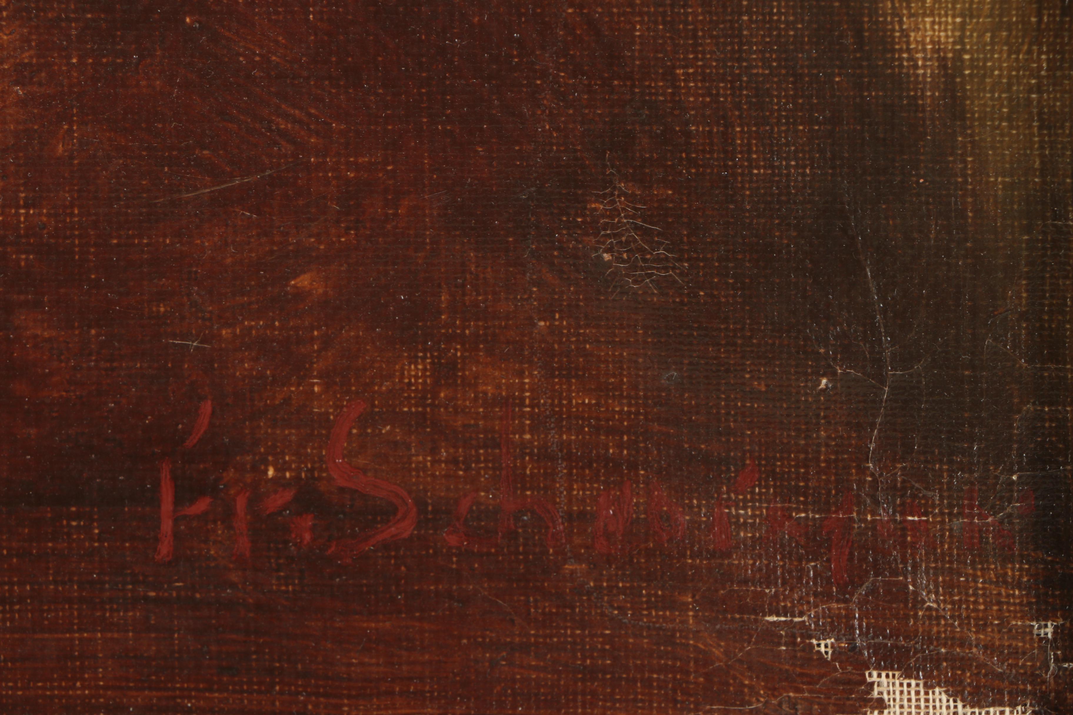 Fr. Schoorman Oil Portrait