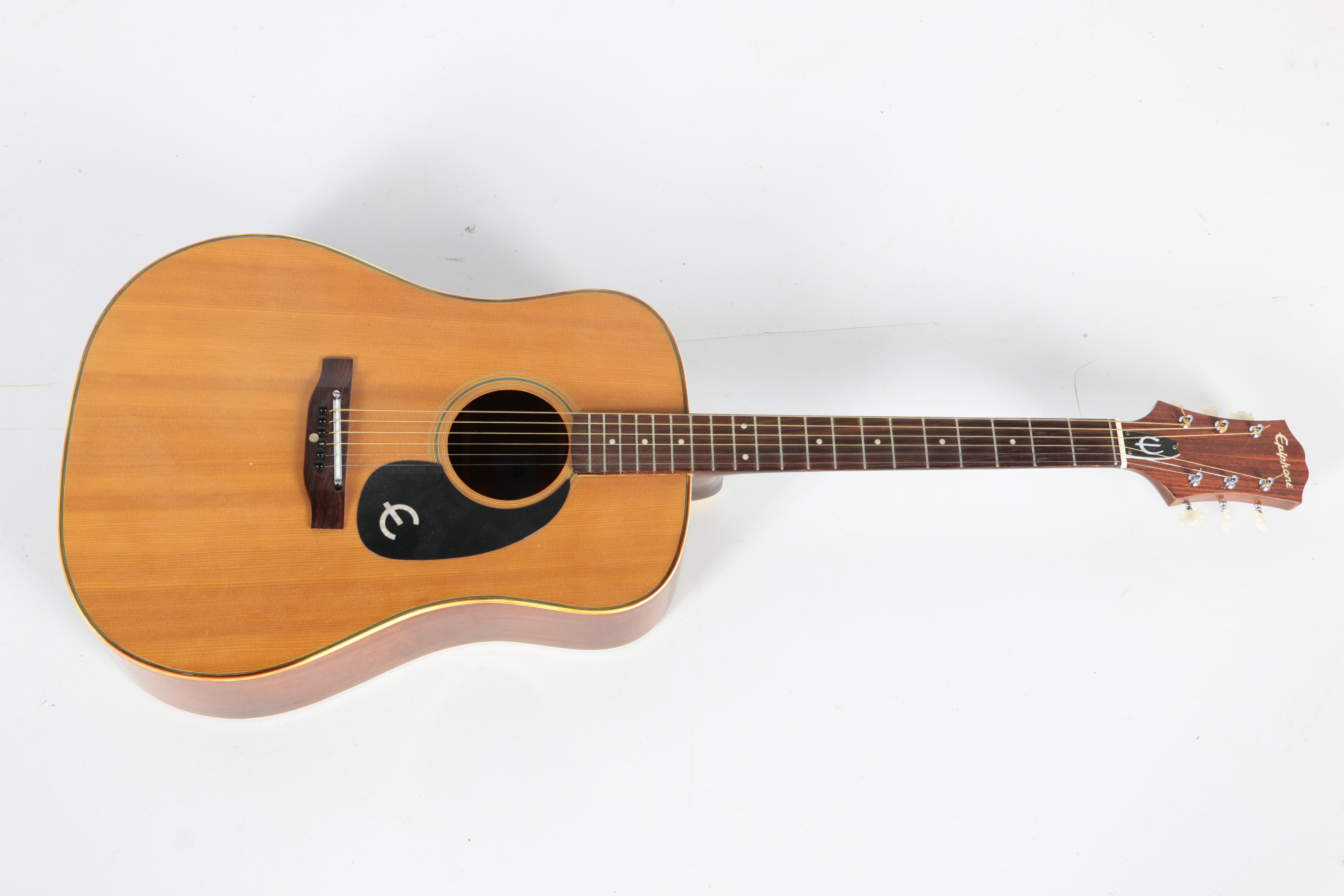 Vintage Epiphone FT-147 Dreadnought Acoustic Guitar