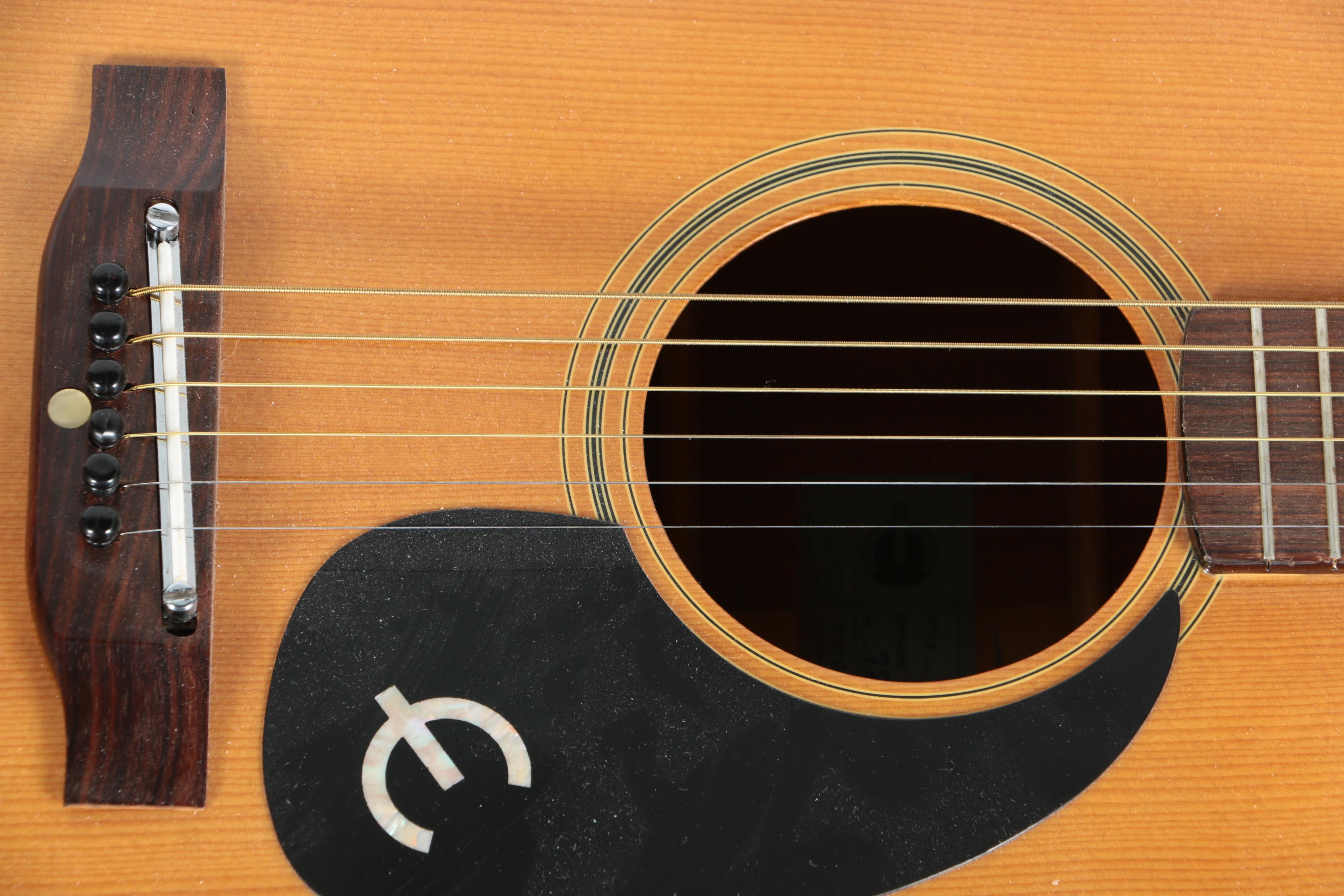 Vintage Epiphone FT-147 Dreadnought Acoustic Guitar