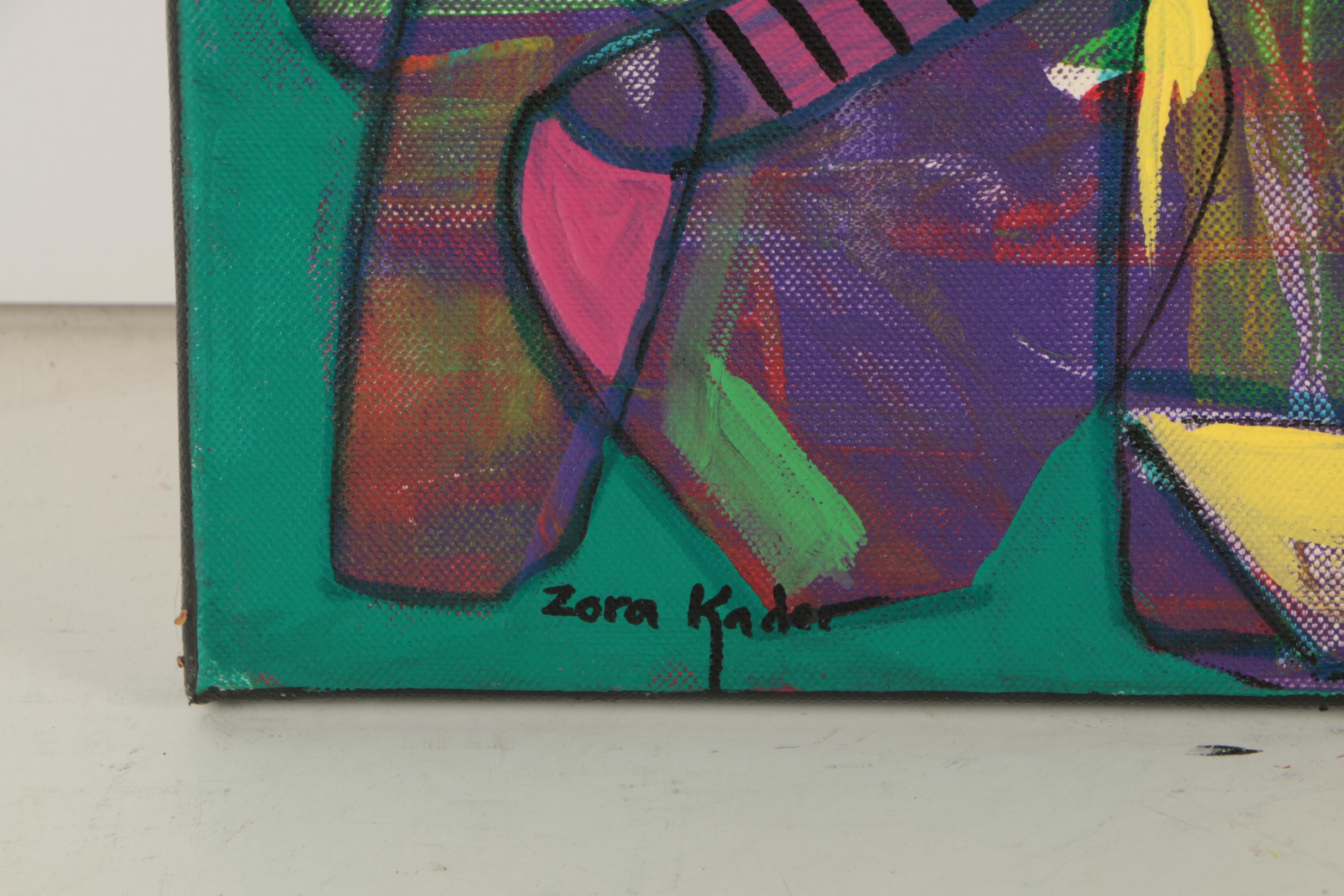 Zora Kader Acrylic Painting