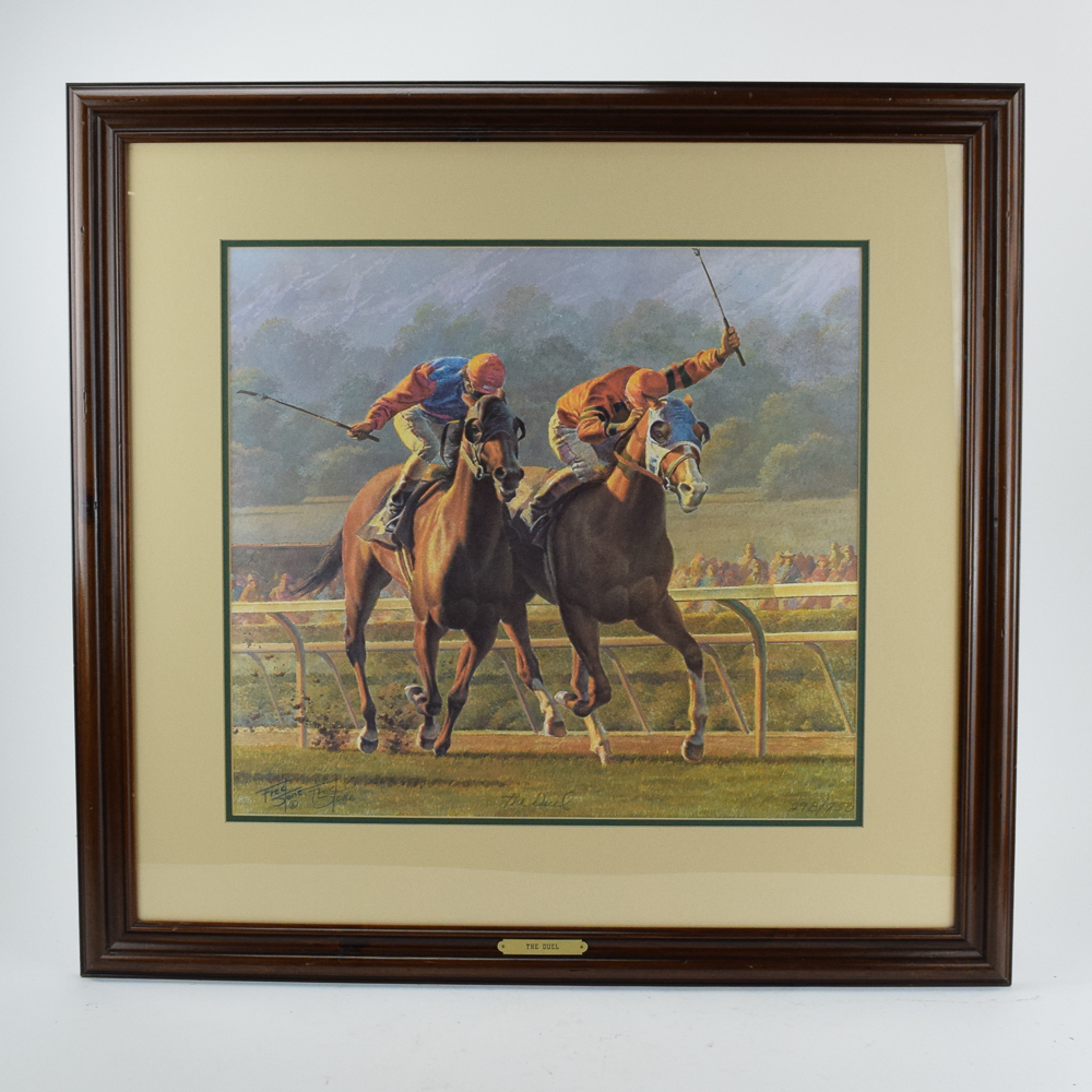 Fred Stone Limited Edition Offset Lithograph "The Duel"