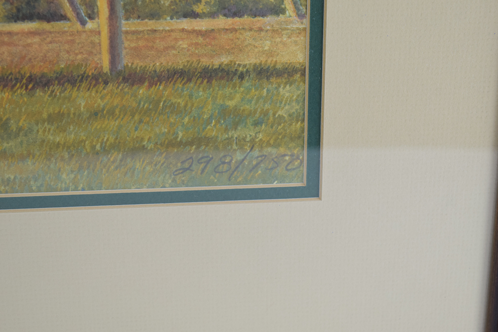 Fred Stone Limited Edition Offset Lithograph "The Duel"