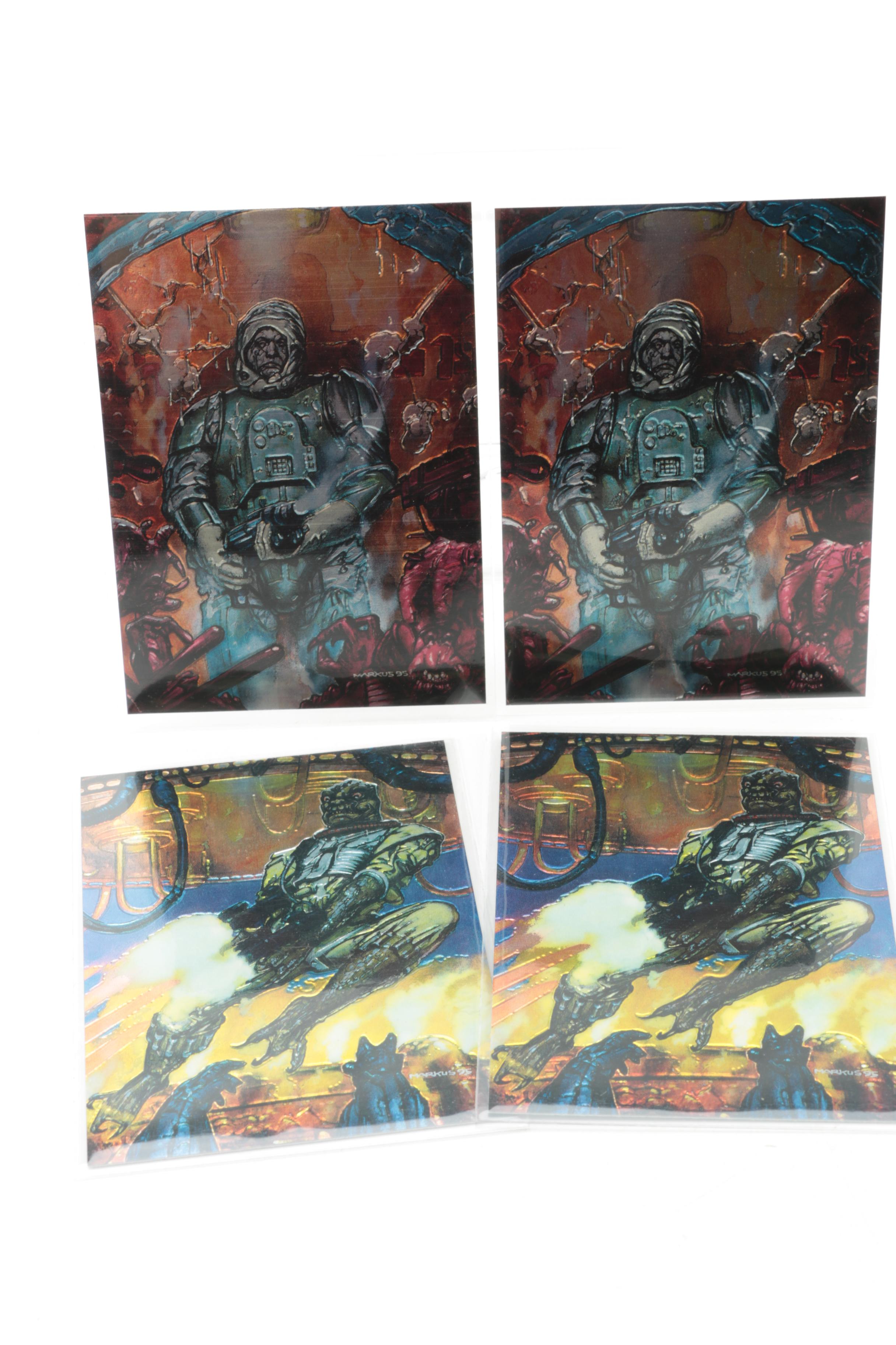 "Star Wars" Trading Cards  Including Sealed Topps Series One Star Wars Finest