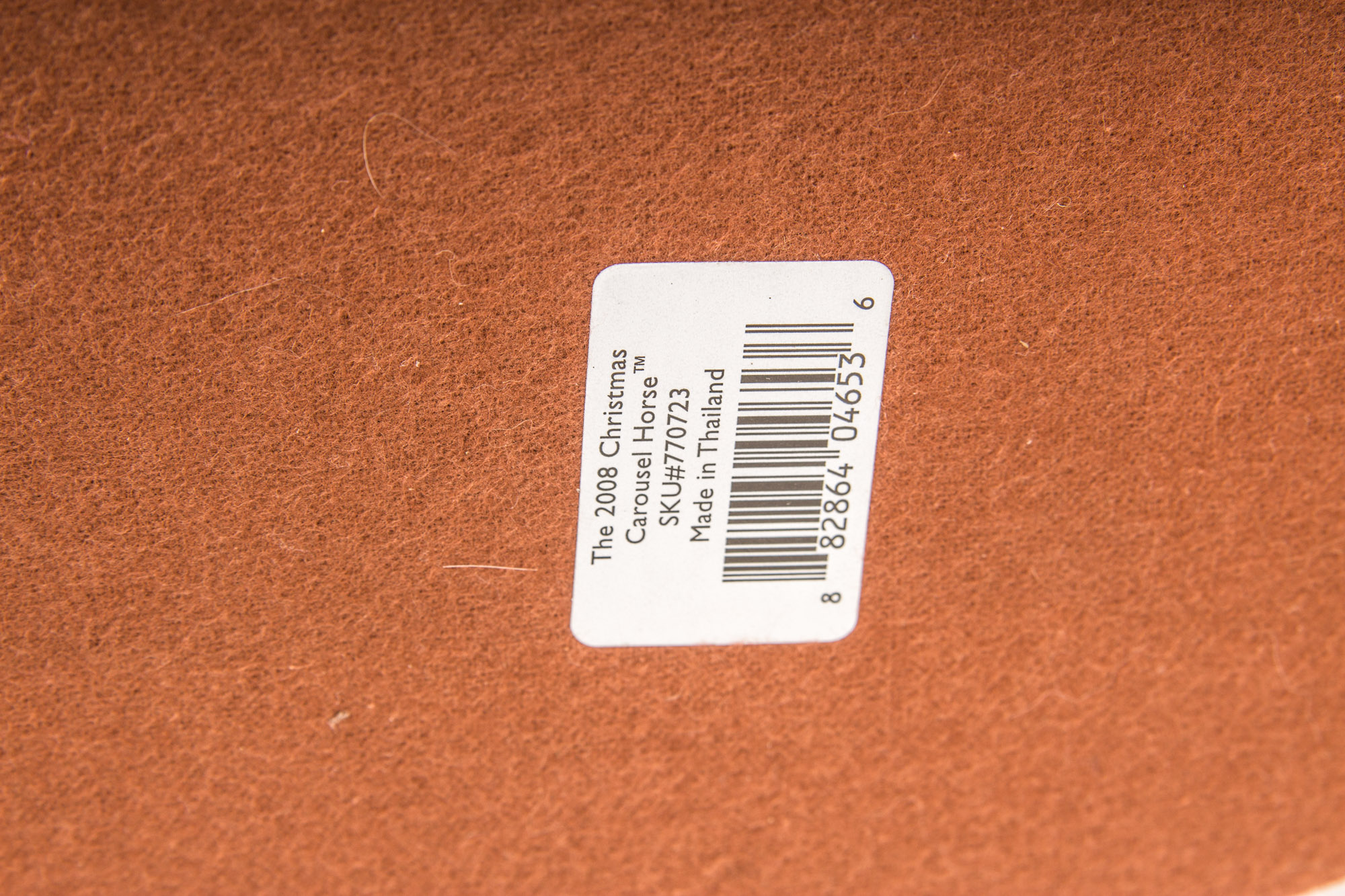 2000s Lenox Christmas Carousel Horses