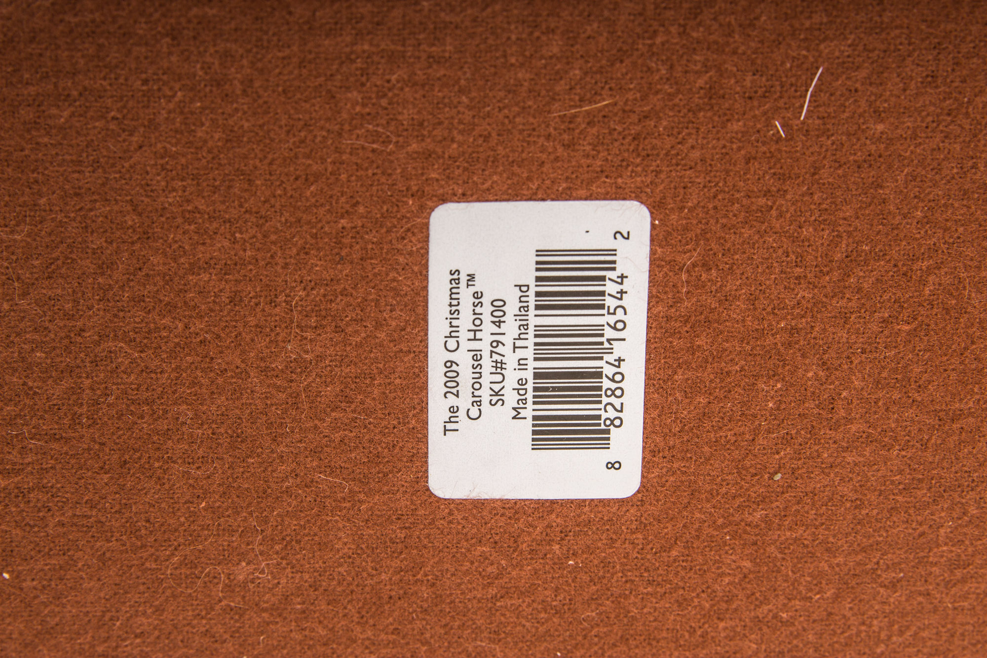 2000s Lenox Christmas Carousel Horses