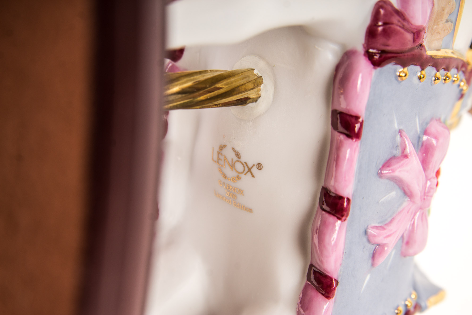 2000s Lenox Christmas Carousel Horses