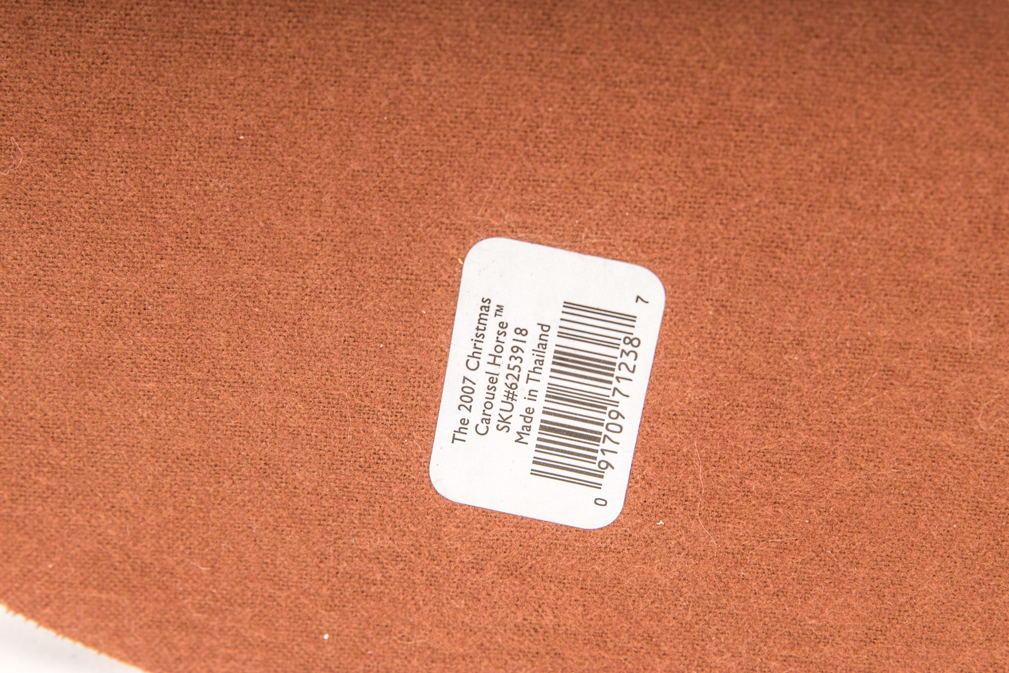 2000s Lenox Christmas Carousel Horses