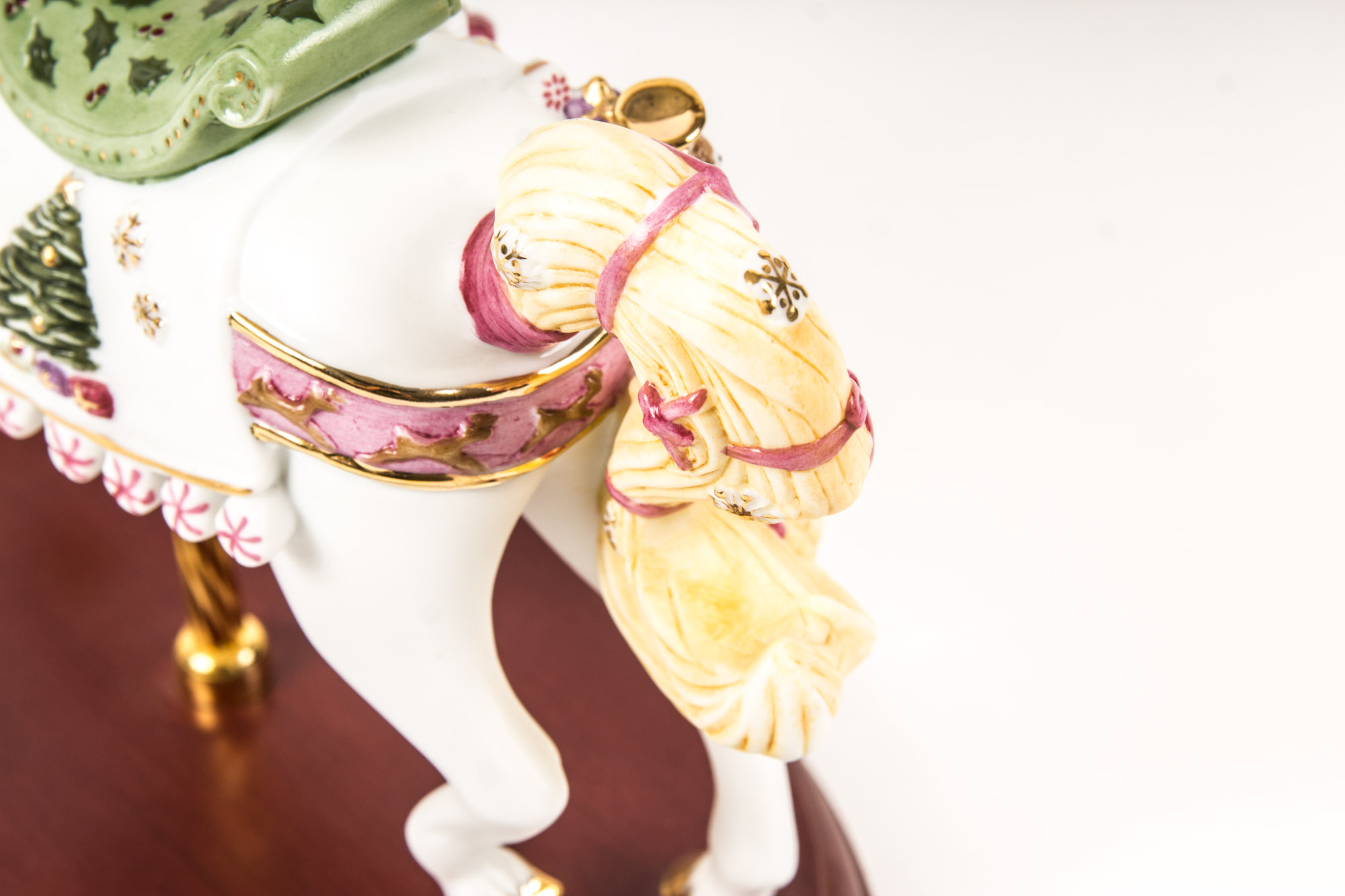 2000s Lenox Christmas Carousel Horses