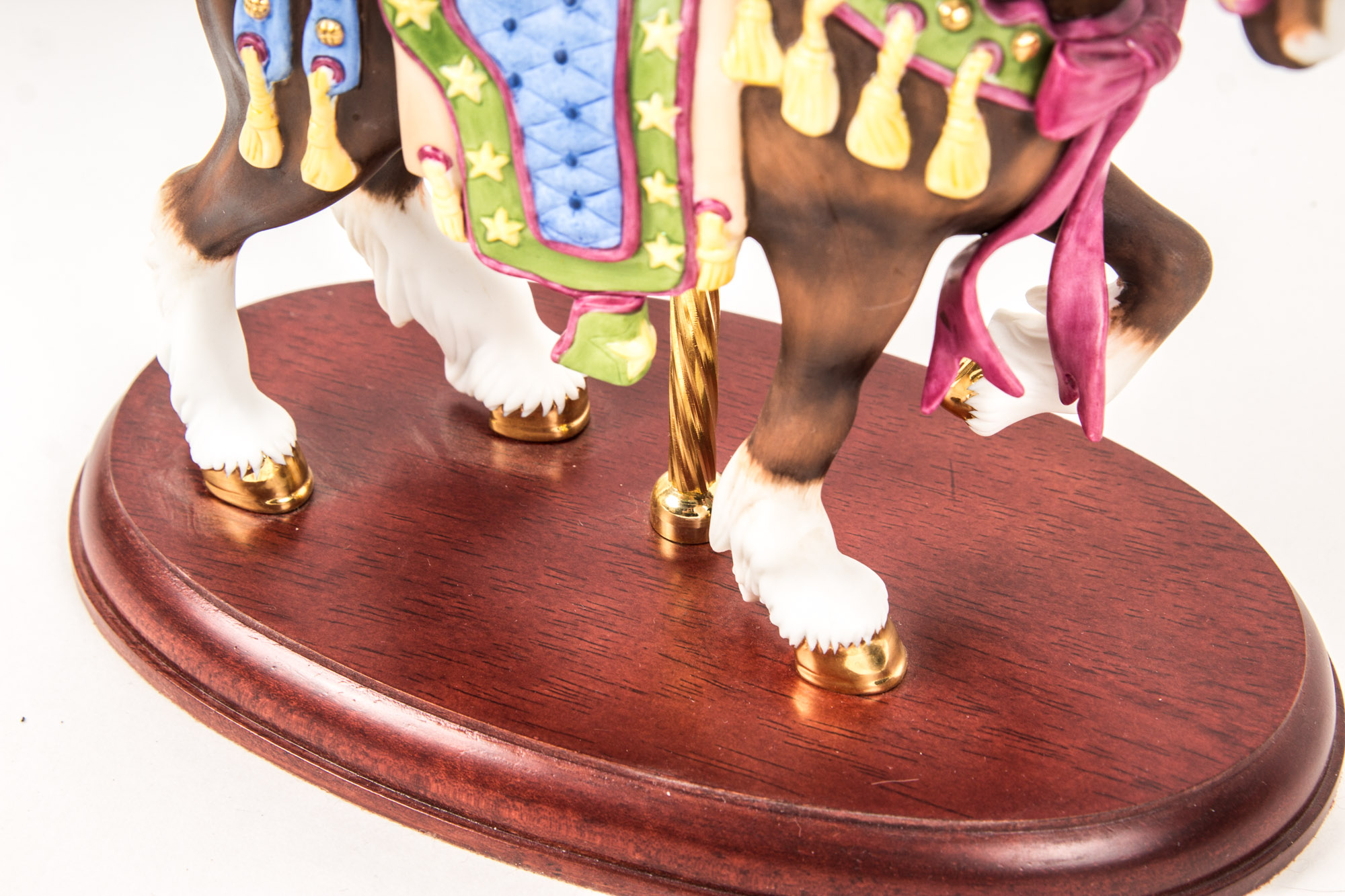 2000s Lenox Christmas Carousel Horses