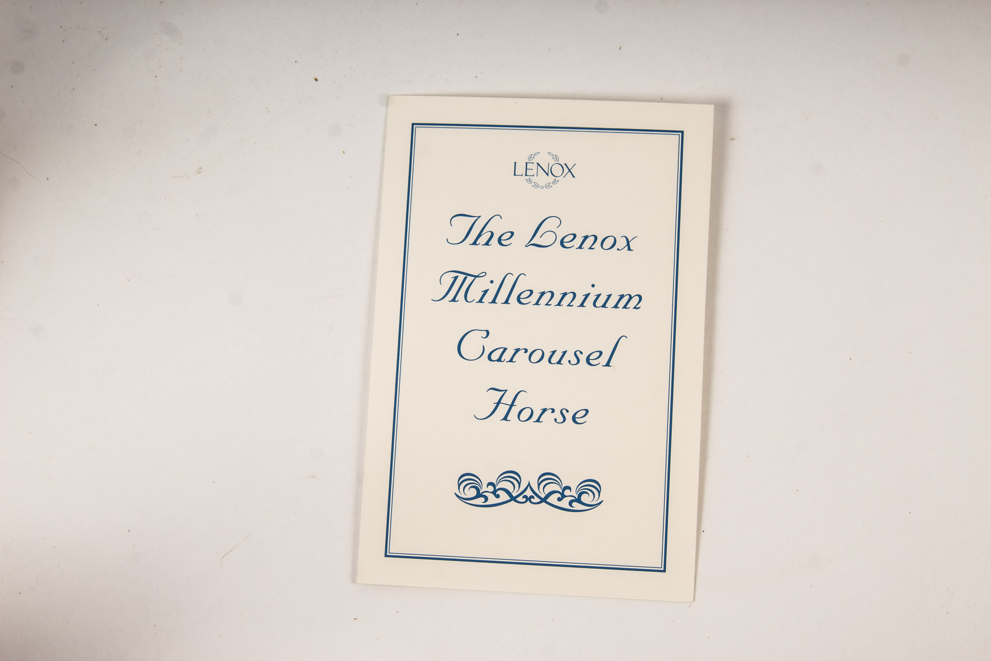 2000s Lenox Christmas Carousel Horses