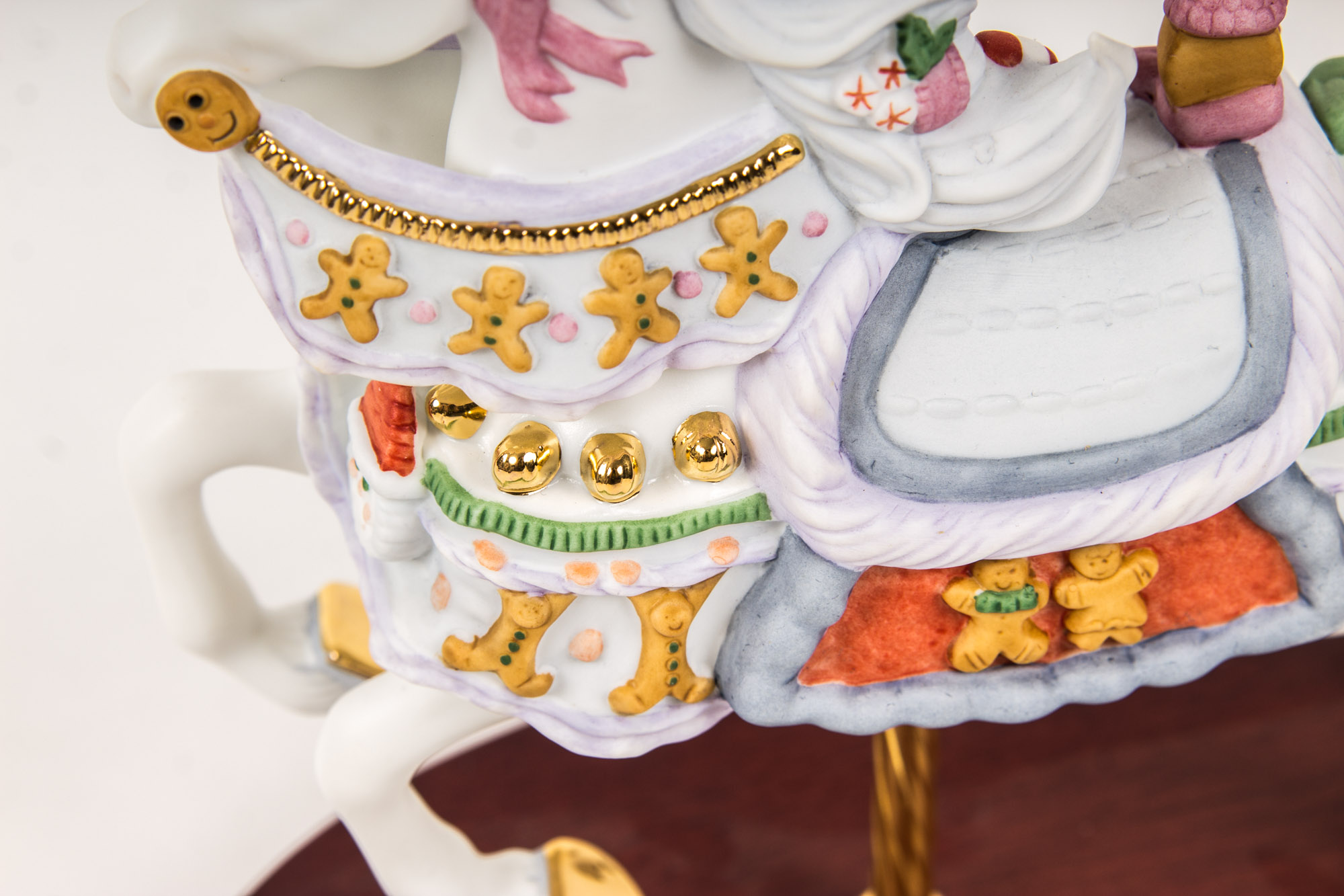2000s Lenox Christmas Carousel Horses