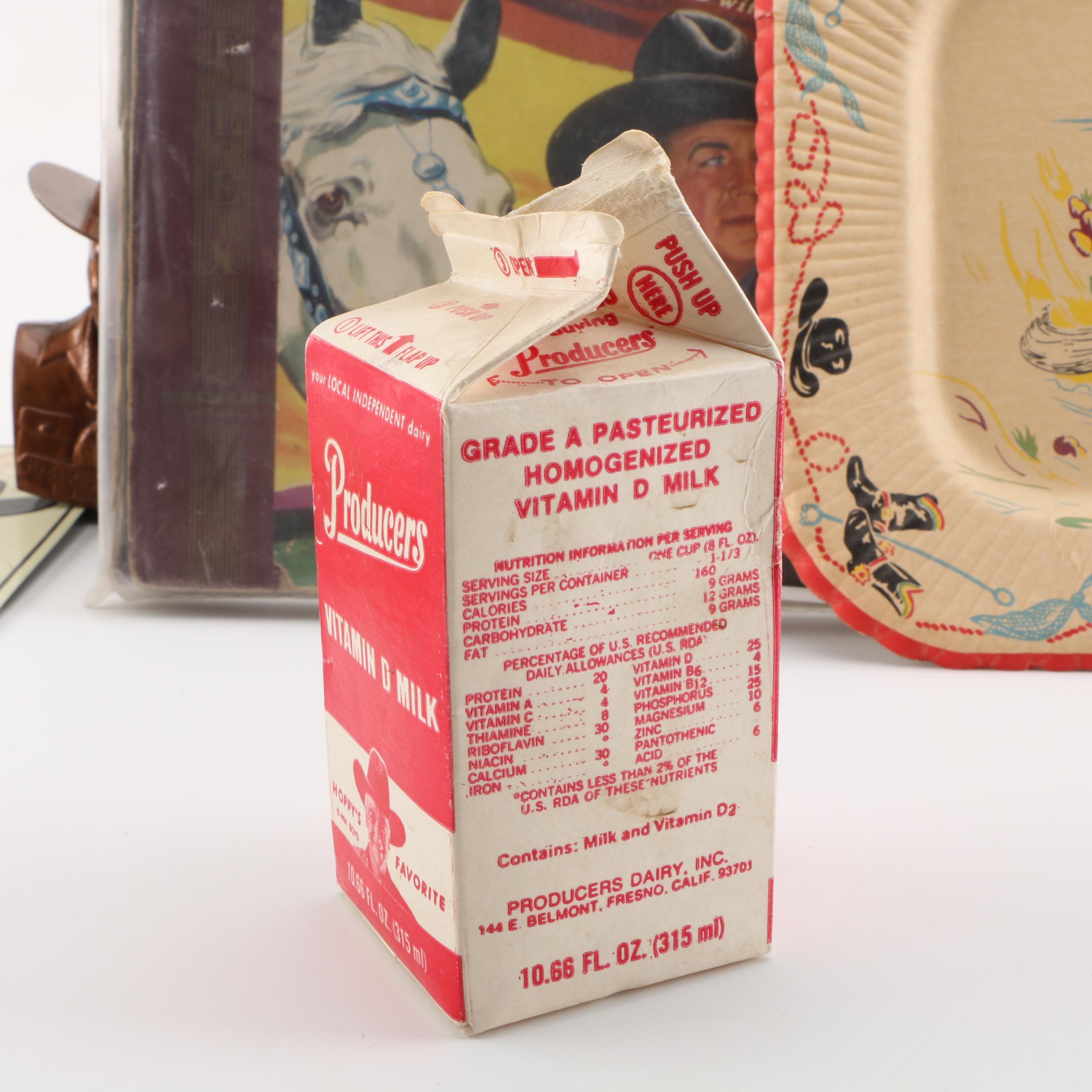 Hopalong Cassidy Children's Books, Photographs, Records and Other Memorabilia