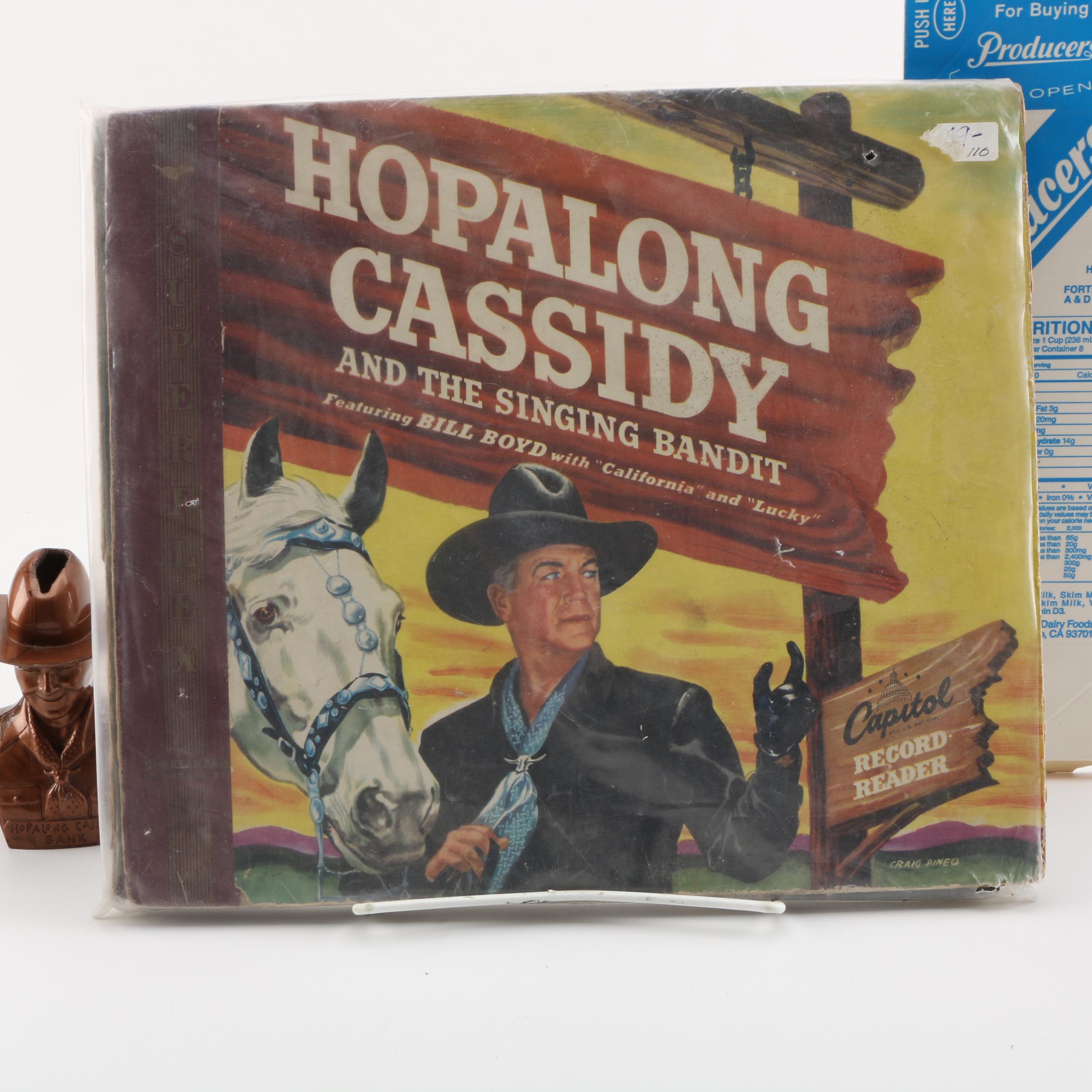 Hopalong Cassidy Children's Books, Photographs, Records and Other Memorabilia
